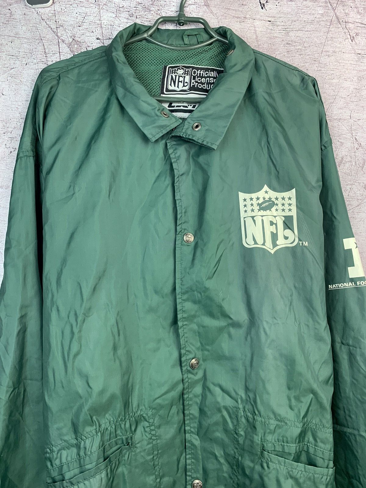 NFL × Vintage NFL Green Bay Packers 90s Vintage Mens Jacket Size US XL / EU 56 / 4 - 3 Thumbnail