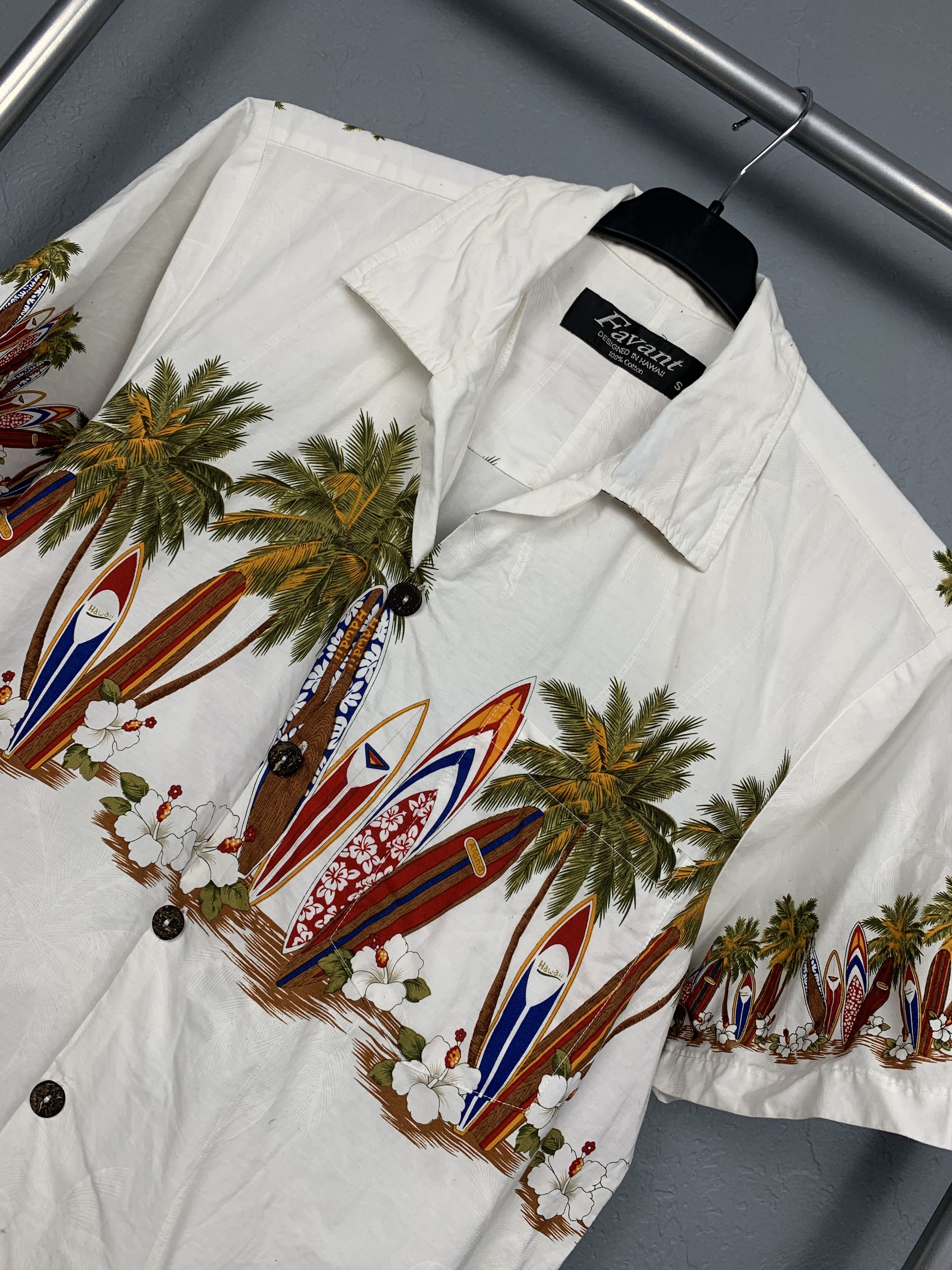 Other Vintage Mens Hawaiian ALOHA shirt Size US S / EU 44-46 / 1 - 2 Thumbnail
