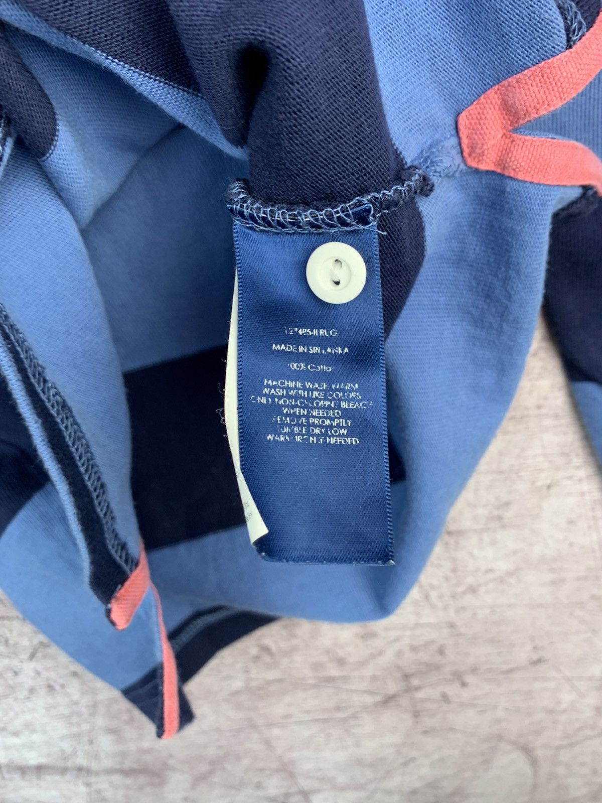Polo Ralph Lauren × Ralph Lauren Vintage Polo Ralph Lauren Rugby Long Sleeve Size M / US 6-8 / IT 42-44 - 6 Thumbnail