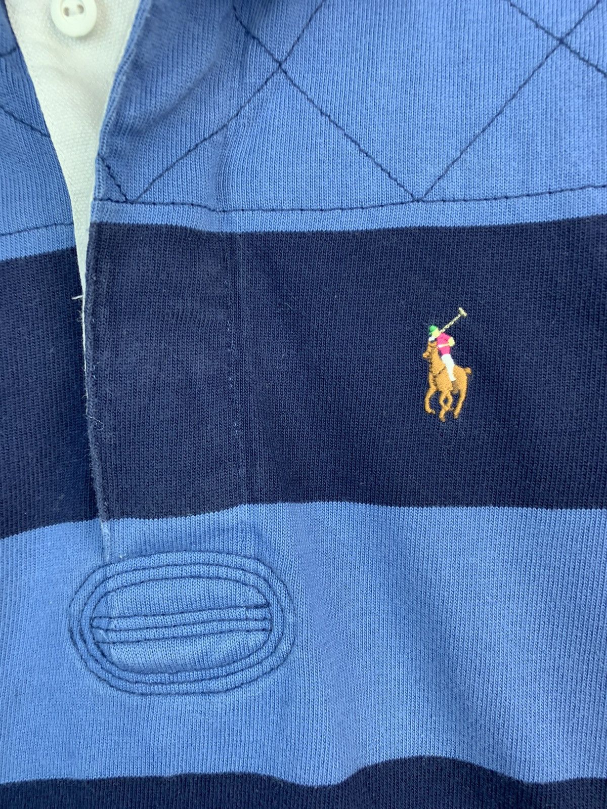 Polo Ralph Lauren × Ralph Lauren Vintage Polo Ralph Lauren Rugby Long Sleeve Size M / US 6-8 / IT 42-44 - 4 Thumbnail