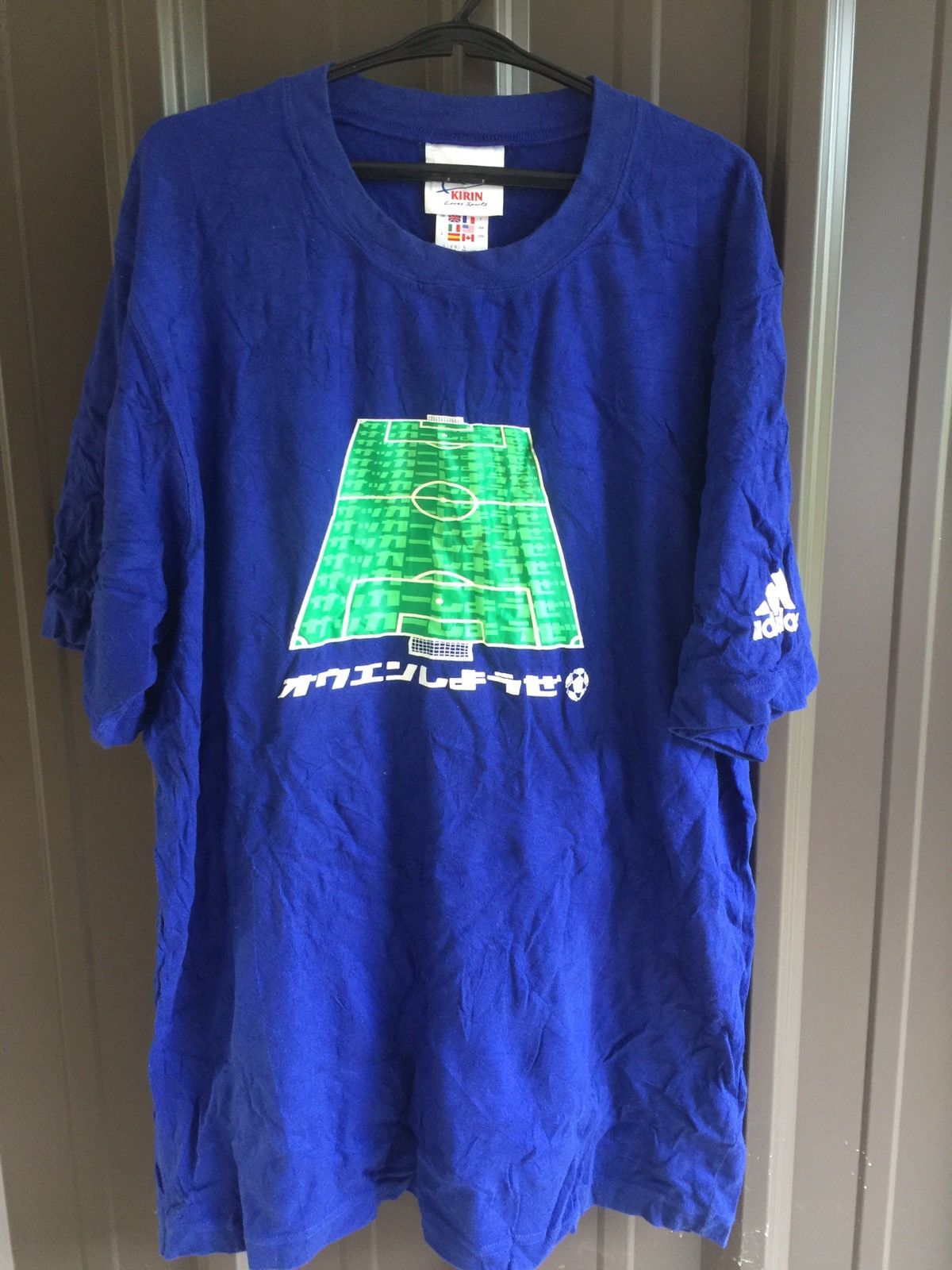 Adidas 🔥Rare🔥Adidas x JFA World Cup Football Tee Size US M / EU 48-50 / 2 - 1 Thumbnail