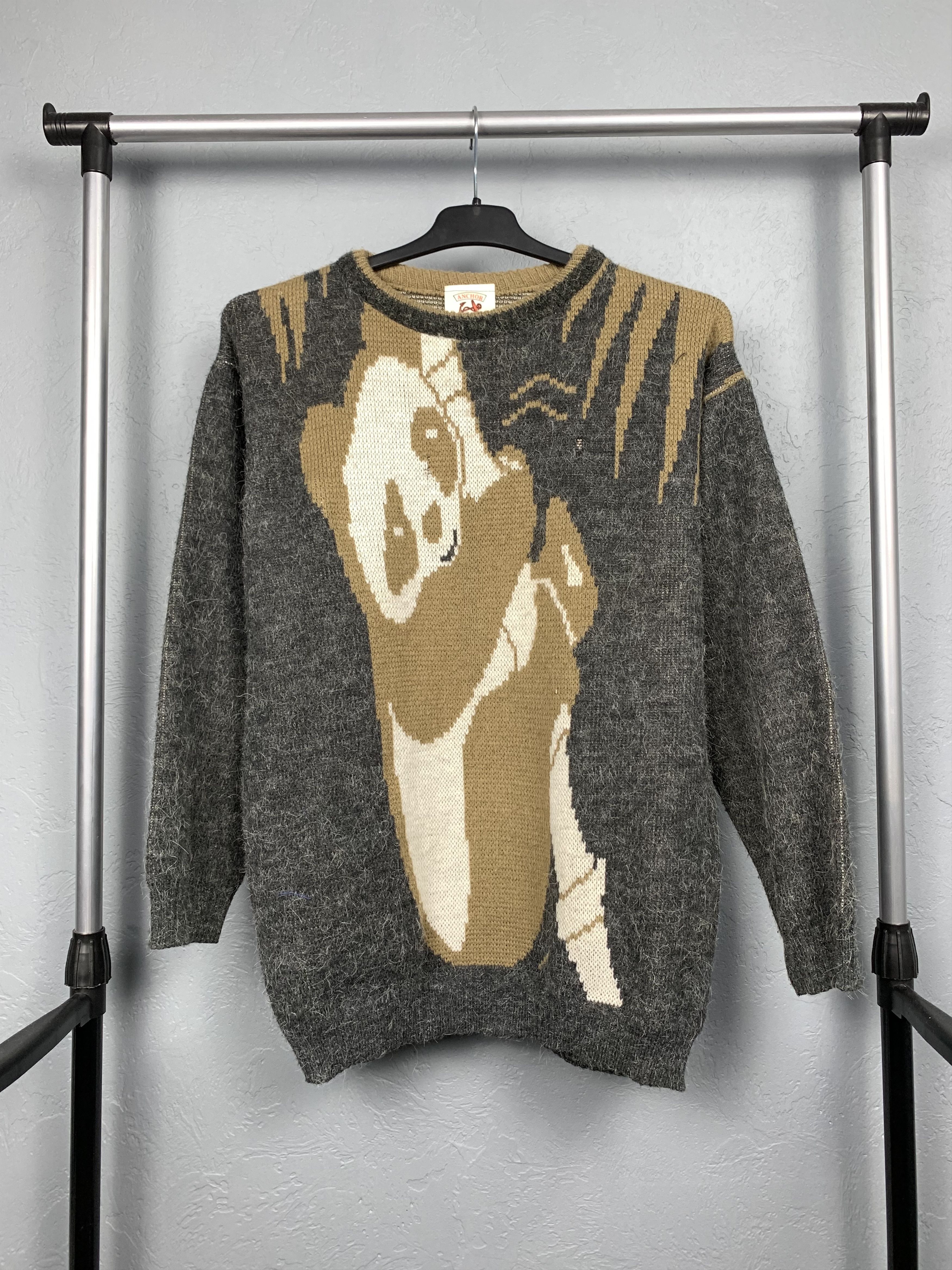 Vintage Vintage Sweater Animal Print Panda Size US M / EU 48-50 / 2 - 1 Thumbnail