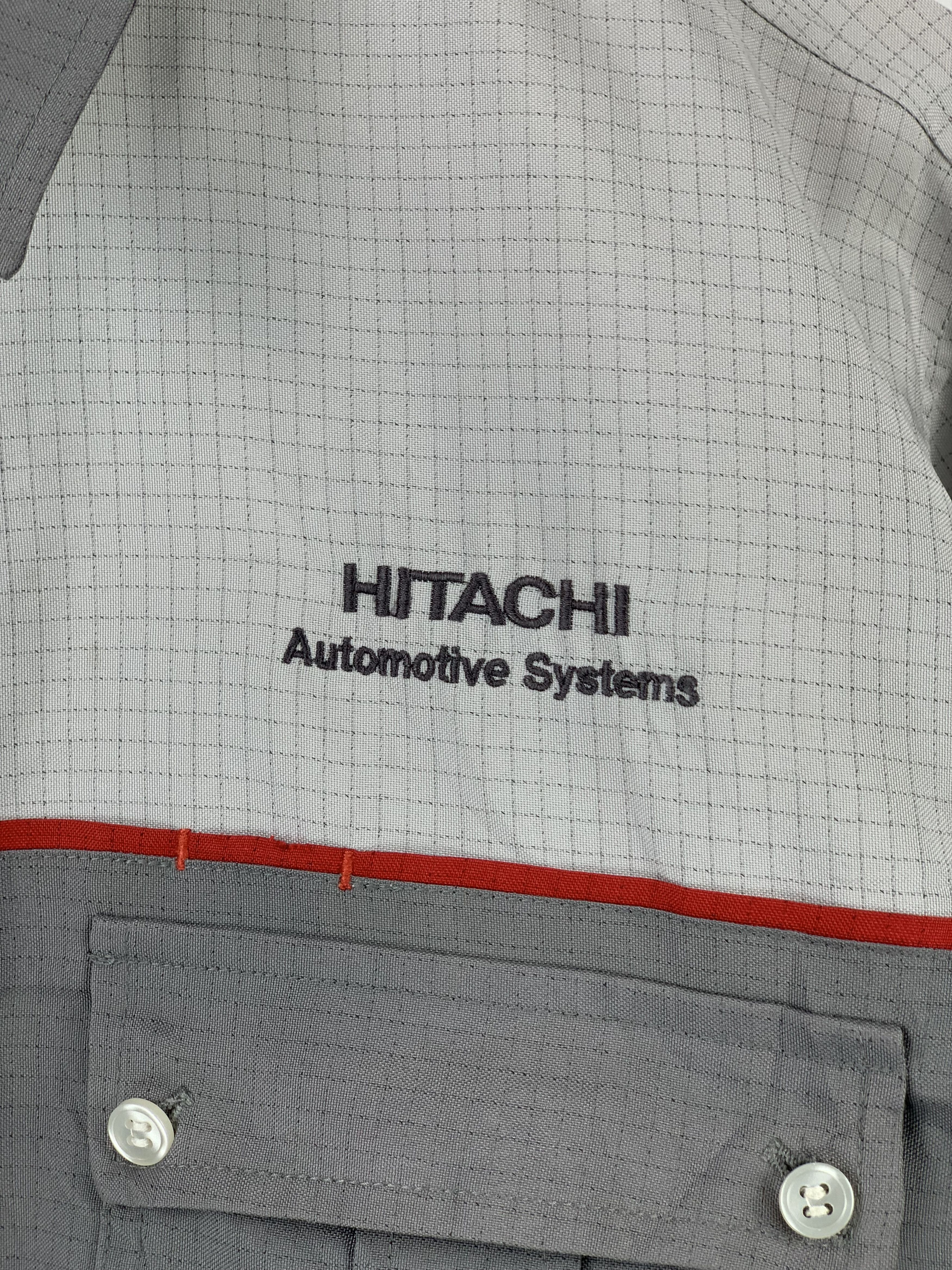 Japanese Brand × Vintage Vintage Hitachi Button Up Workers Jacket J1553 Size US L / EU 52-54 / 3 - 6 Thumbnail