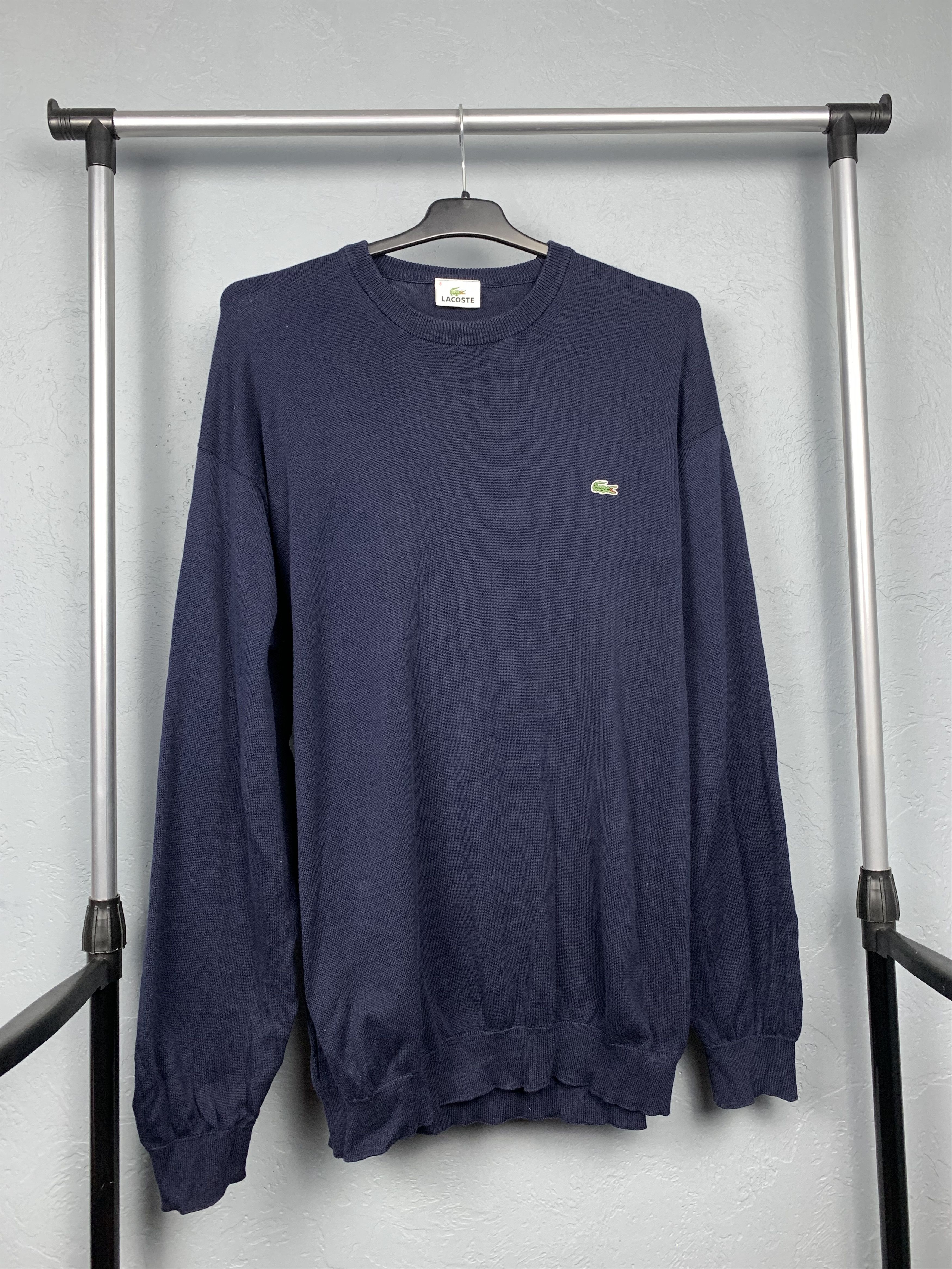 Lacoste Lacoste Vintage Mens Crew Neck Sweater Size US XL / EU 56 / 4 - 1 Thumbnail