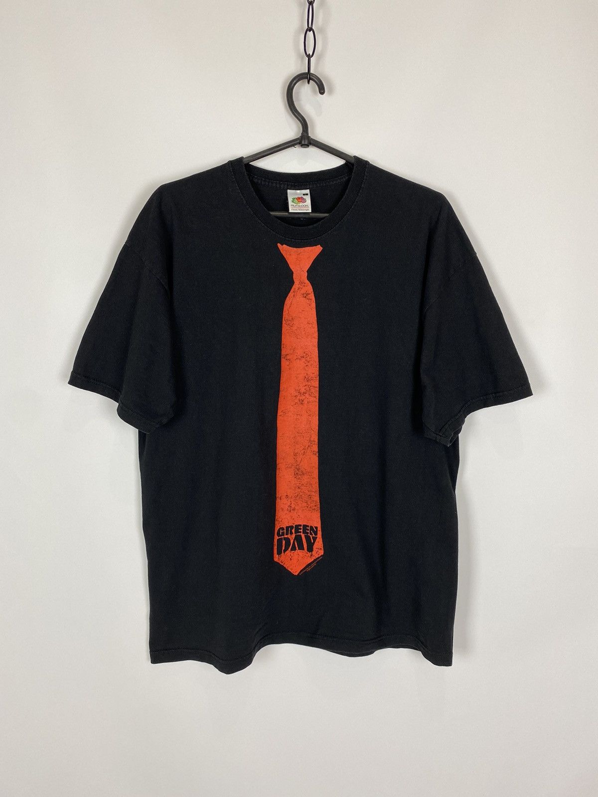 Band Tees 2010 Green Day 21st Century Breakdown Tour Billy Joe Tie Tee Size US L / EU 52-54 / 3 - 1 Thumbnail