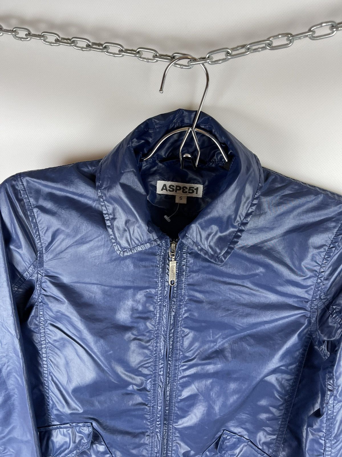 Aspesi Aspesi shimmer wmns bomber jacket logo Size S / US 4 / IT 40 - 4 Thumbnail