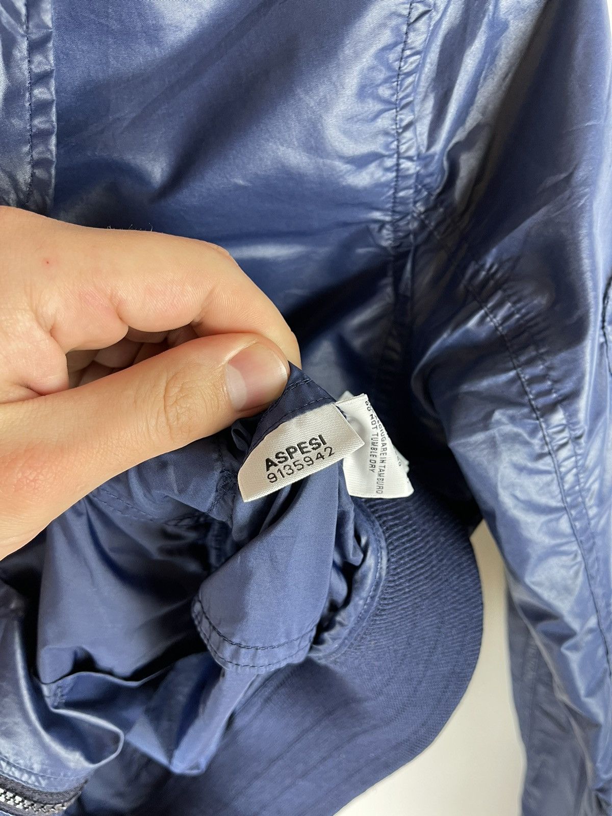 Aspesi Aspesi shimmer wmns bomber jacket logo Size S / US 4 / IT 40 - 12 Thumbnail