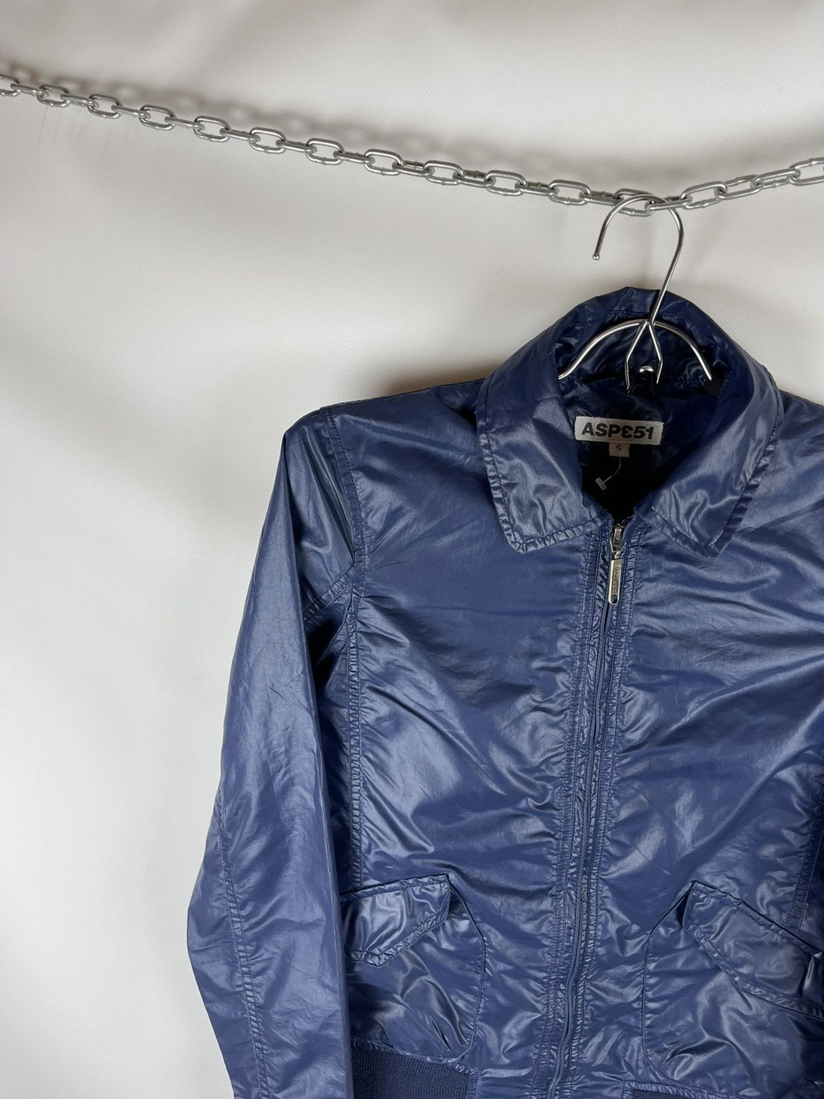 Aspesi Aspesi shimmer wmns bomber jacket logo Size S / US 4 / IT 40 - 2 Thumbnail