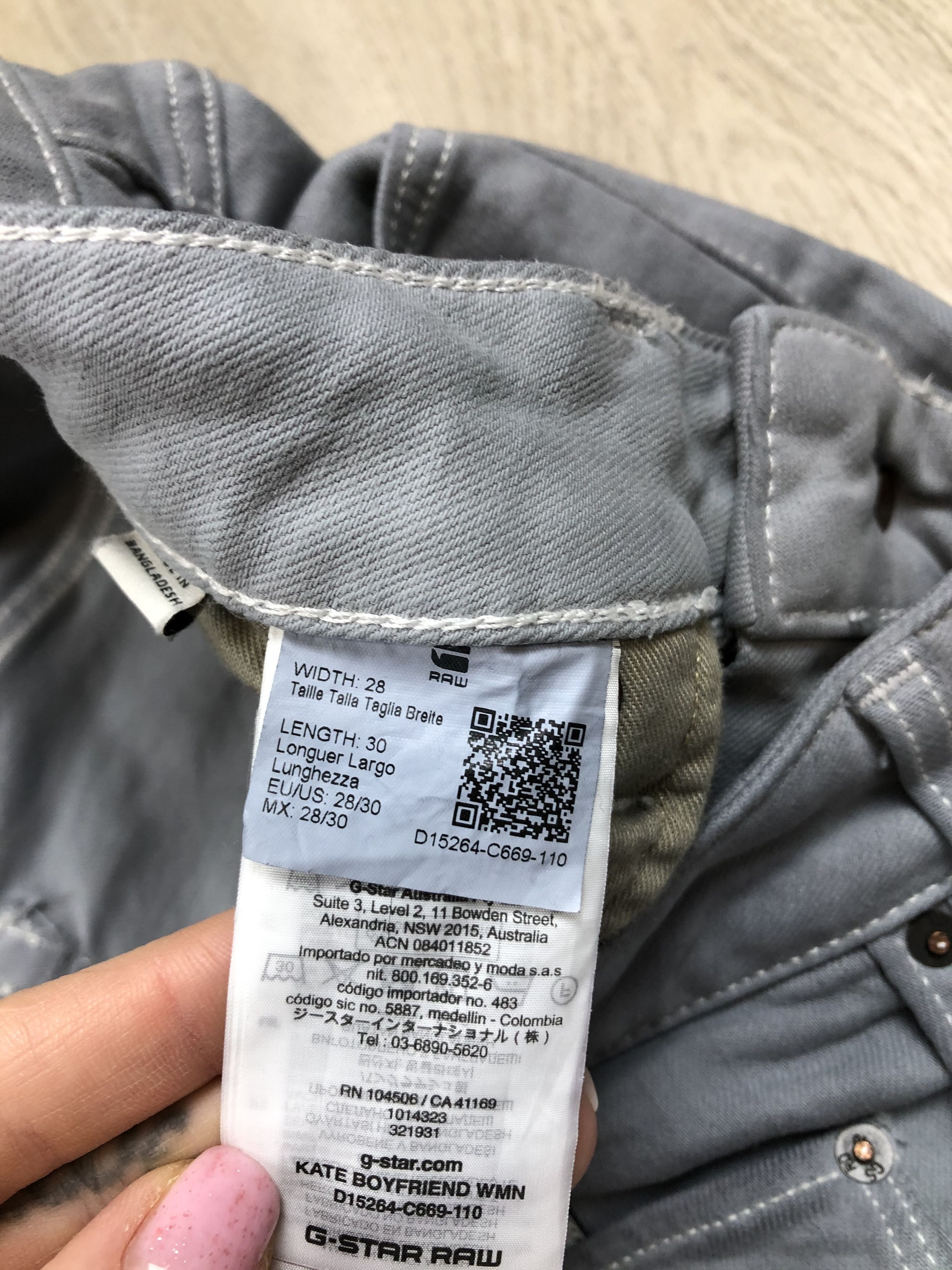G-Star G Star Raw Kate Boyfriend Denim Pants Jeans Size 28" / US 6 / IT 42 - 9 Thumbnail