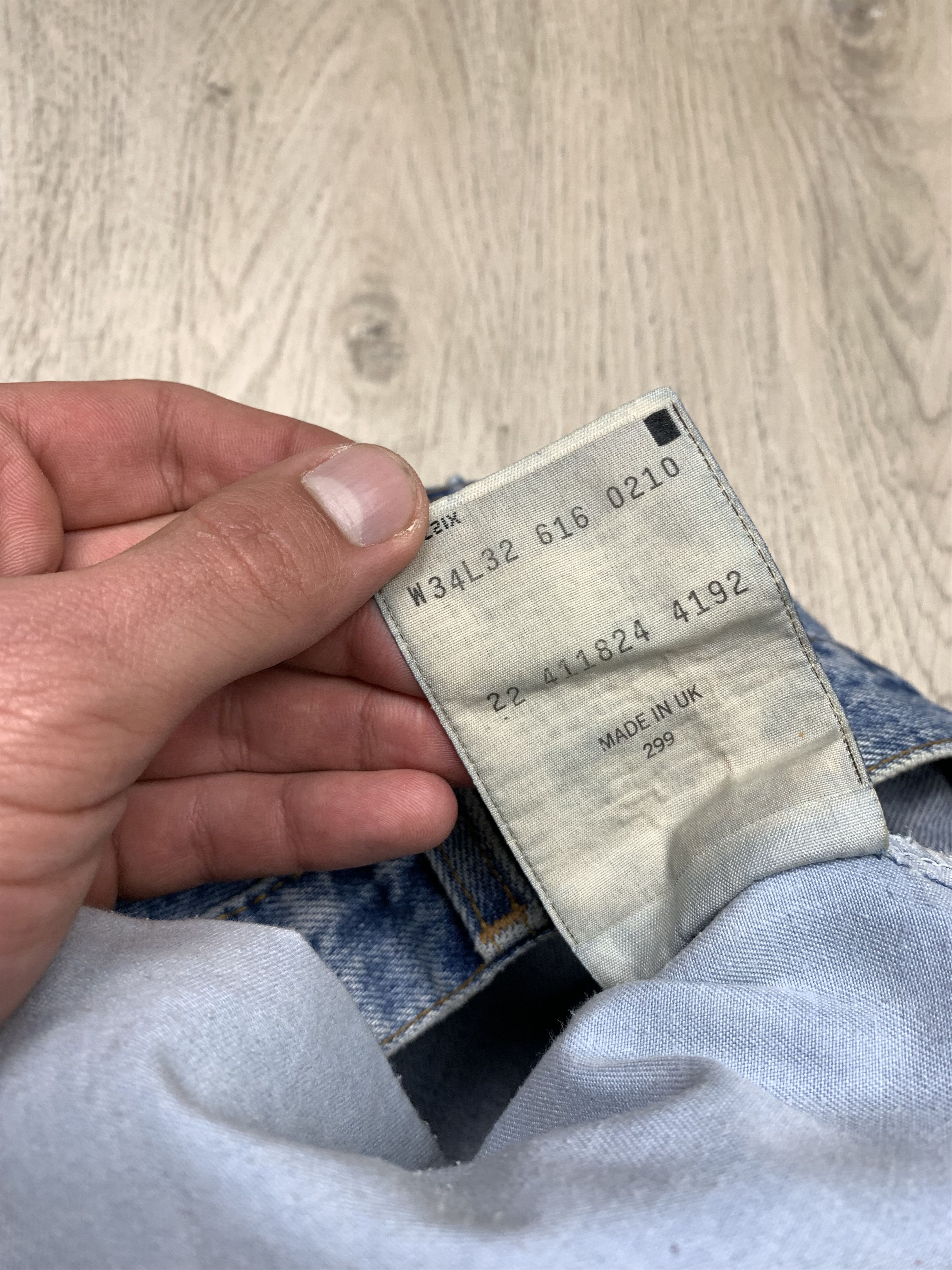 Levi's LEVIS 616 Vintage Made in UK Jeans Denim Size US 32 / EU 48 - 12 Thumbnail