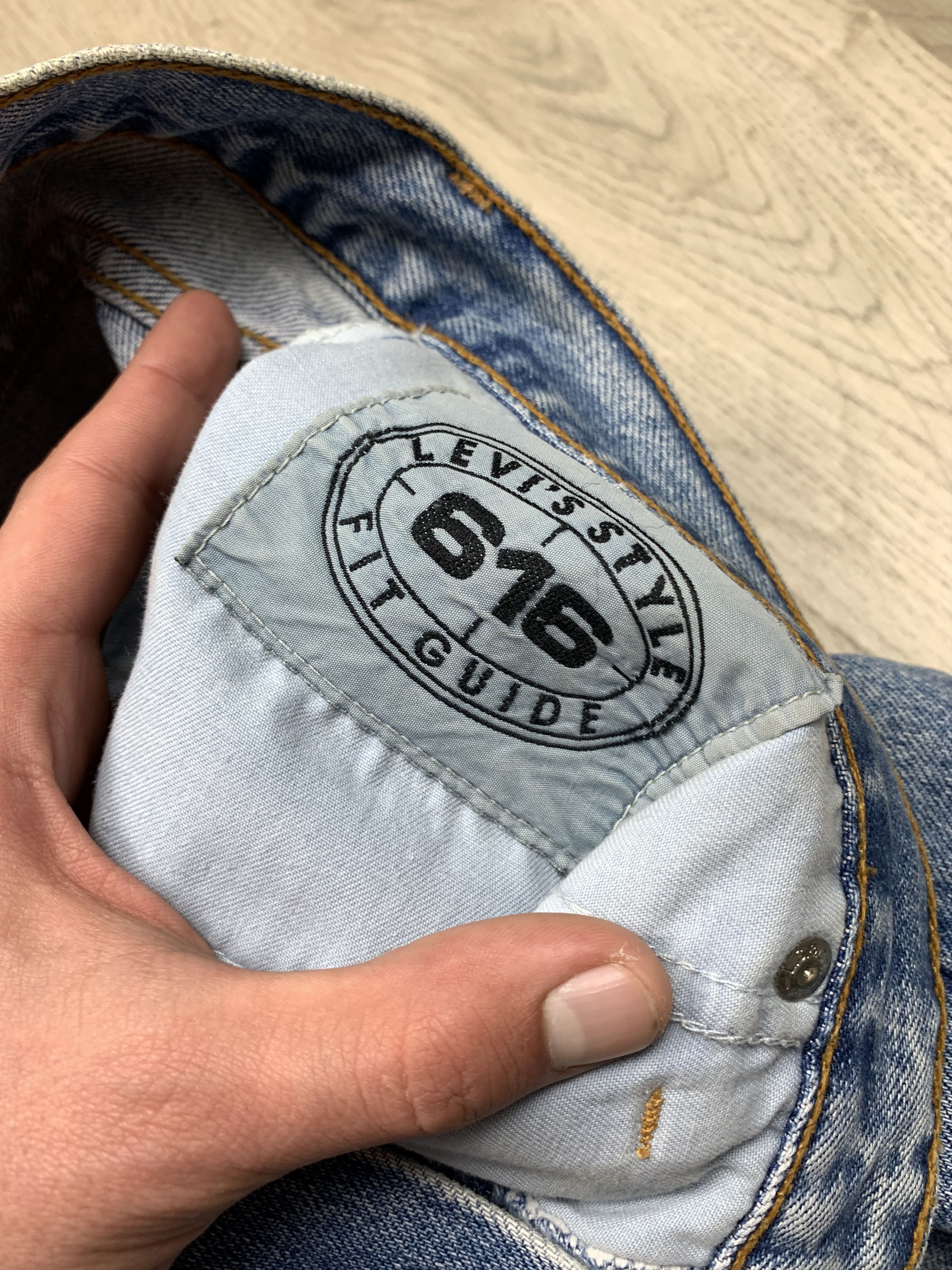 Levi's LEVIS 616 Vintage Made in UK Jeans Denim Size US 32 / EU 48 - 11 Thumbnail