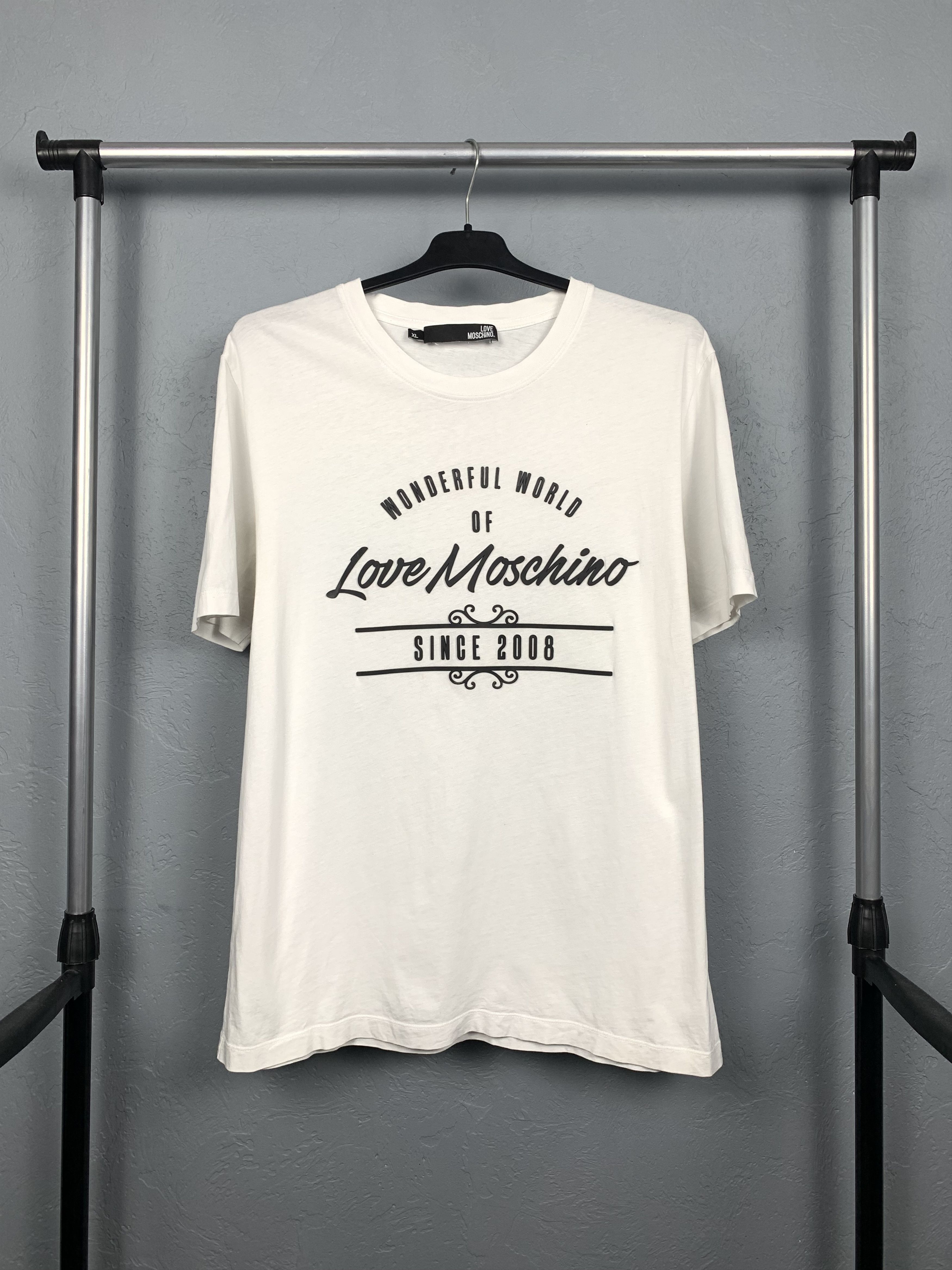 Moschino Love Moschino Mens T-Shirt Tee Size US L / EU 52-54 / 3 - 1 Thumbnail