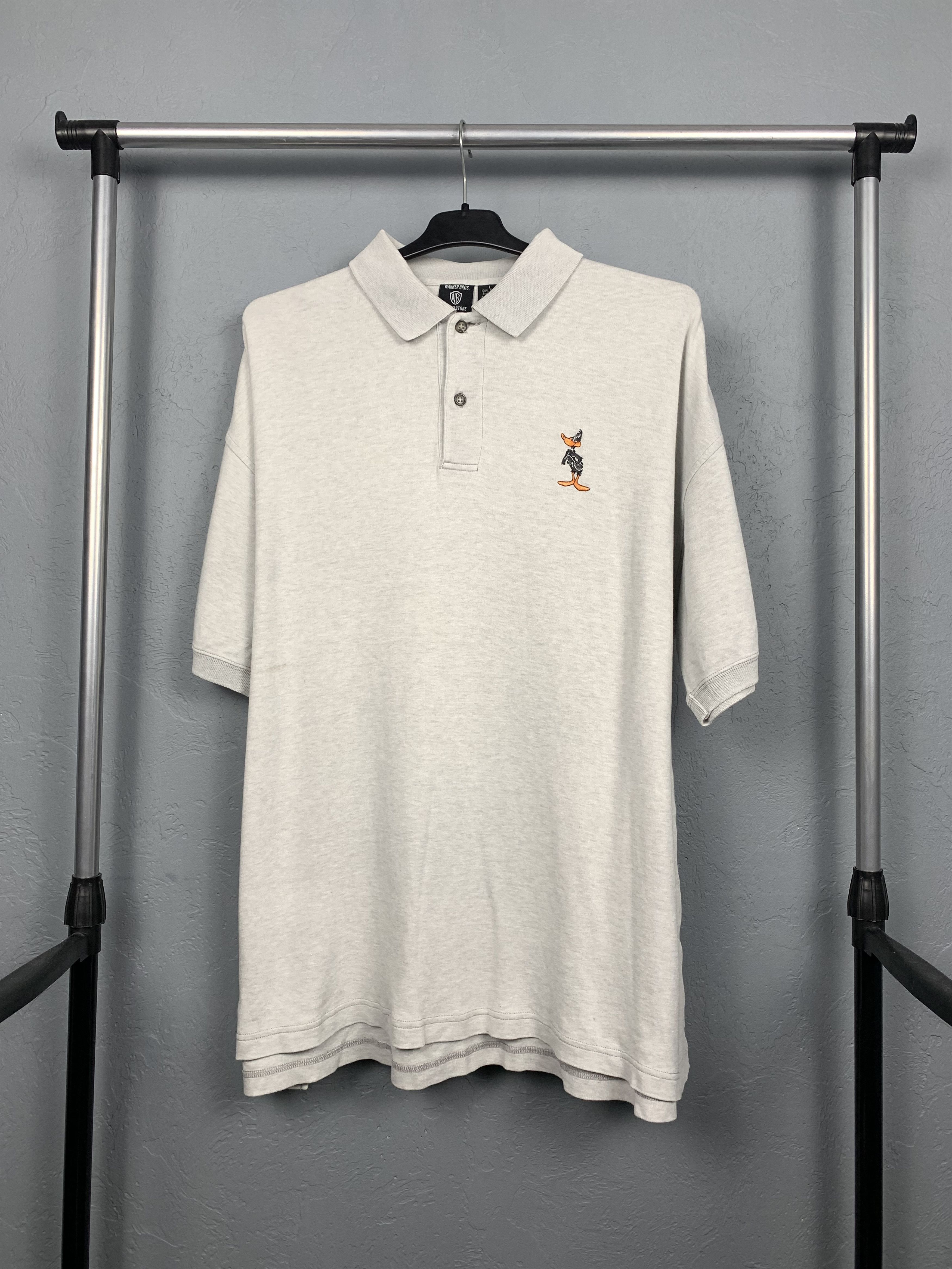 Disney Warner Bros 1996 Disney Vintage Mens Polo Shirt Size US L / EU 52-54 / 3 - 1 Thumbnail