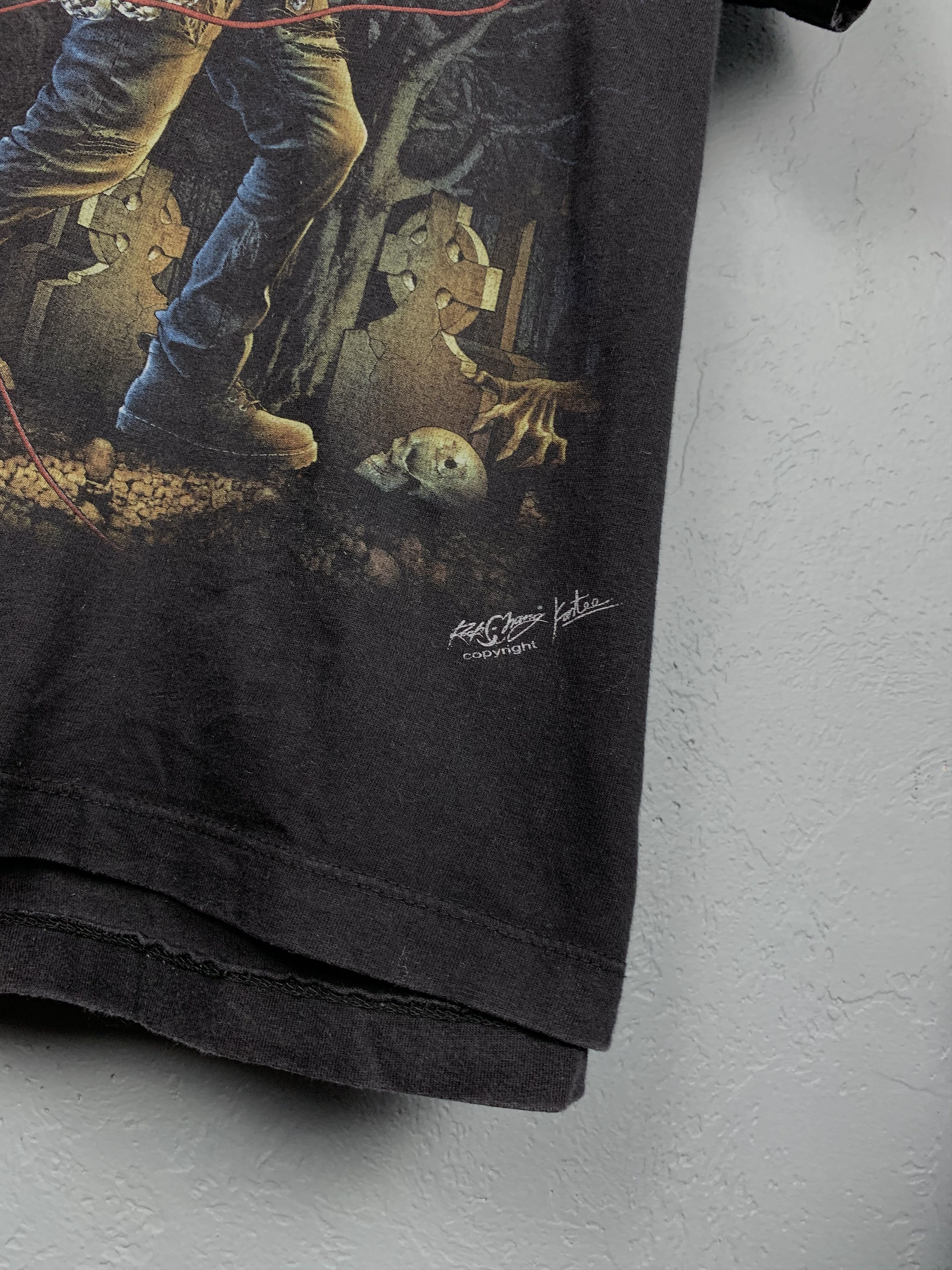 Band Tees Rock Spring Skeleton T-Shirt Tee Size US M / EU 48-50 / 2 - 2 Thumbnail