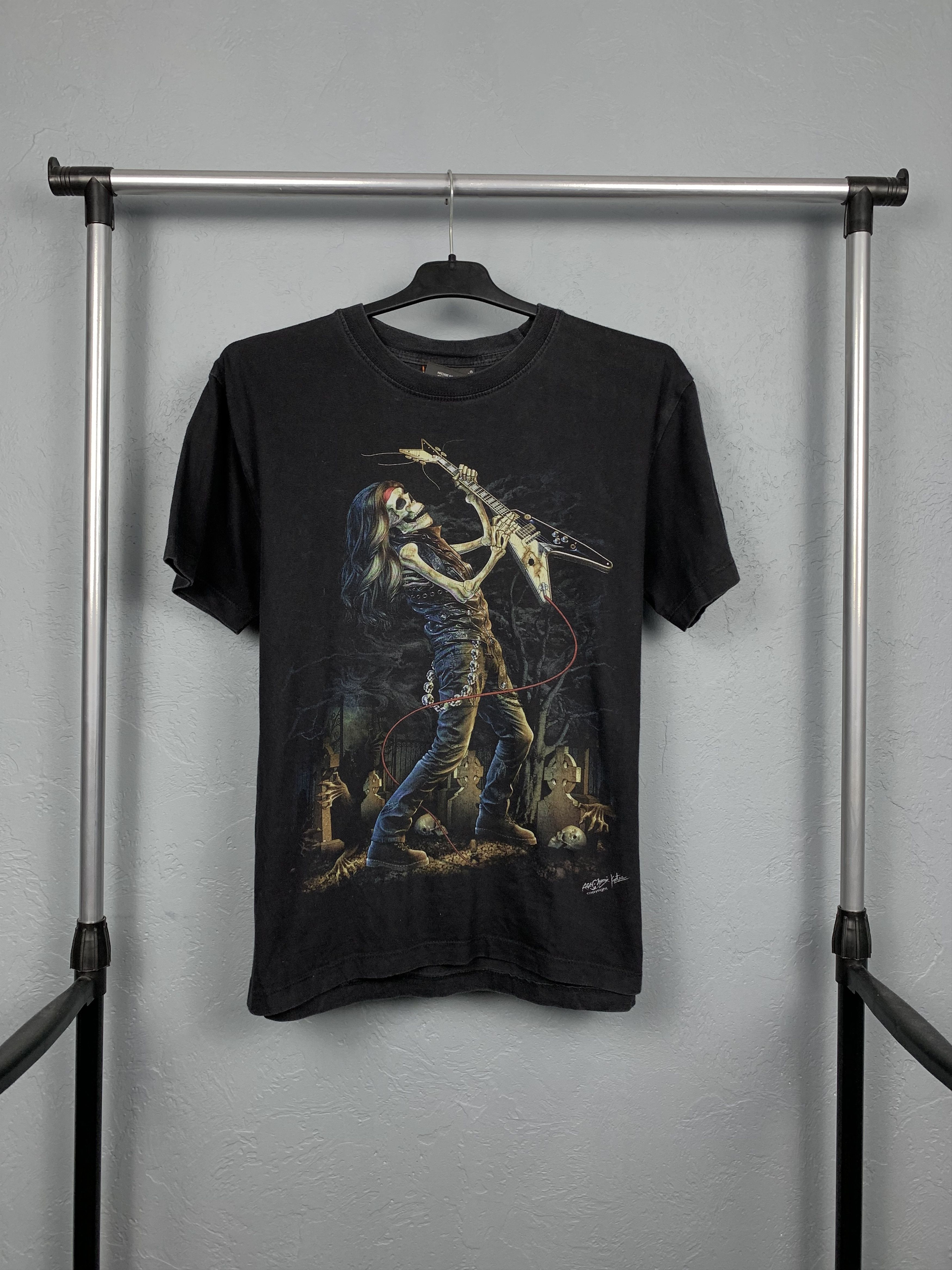 Band Tees Rock Spring Skeleton T-Shirt Tee Size US M / EU 48-50 / 2 - 1 Thumbnail