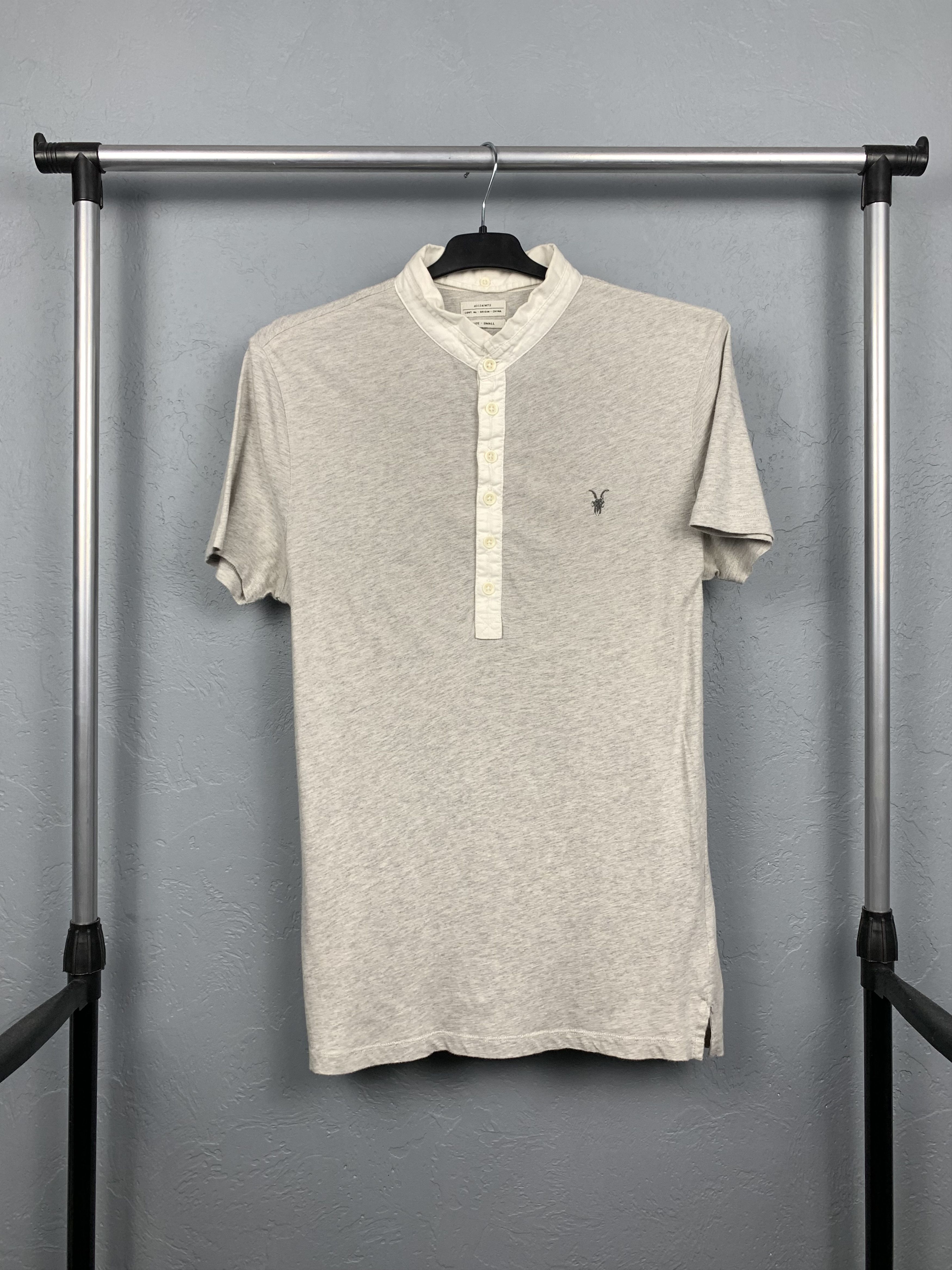 Allsaints Allsaints Saints Vintage Mens Polo Shirt Size US S / EU 44-46 / 1 - 1 Thumbnail