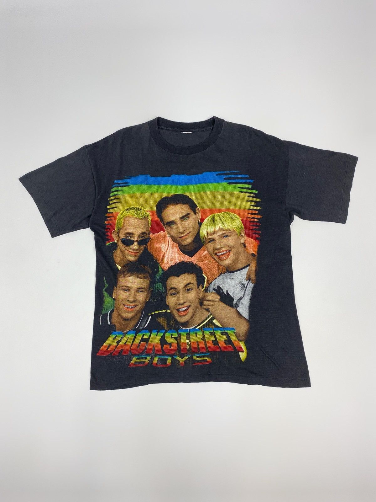 Band Tees 1990’s Vintage Bootleg Backstreet Boys Band Graphic Tee Size US L / EU 52-54 / 3 - 1 Thumbnail