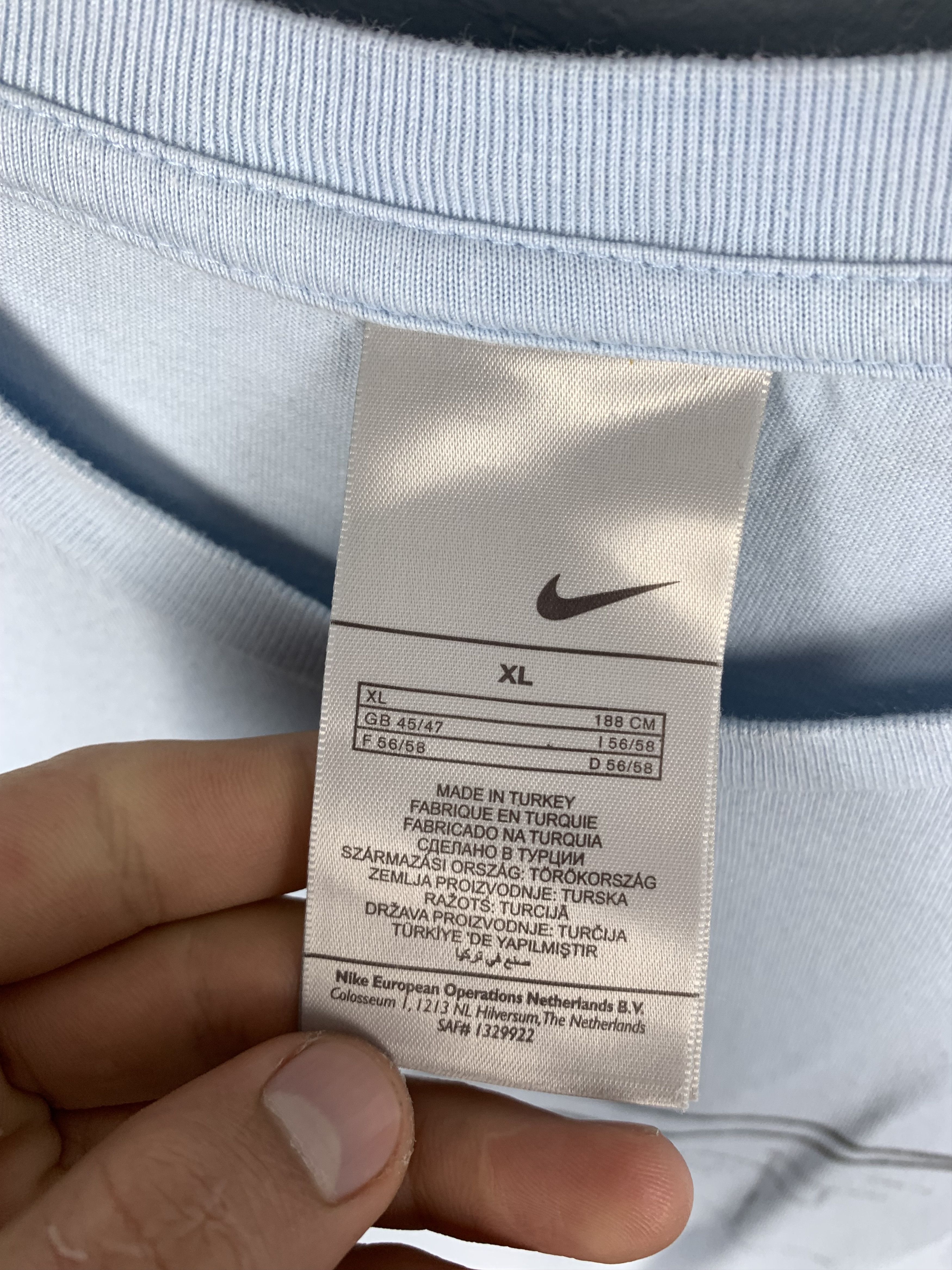 Nike × Vintage Nike Vintage Mens T-Shirt Tee Size US XL / EU 56 / 4 - 5 Thumbnail