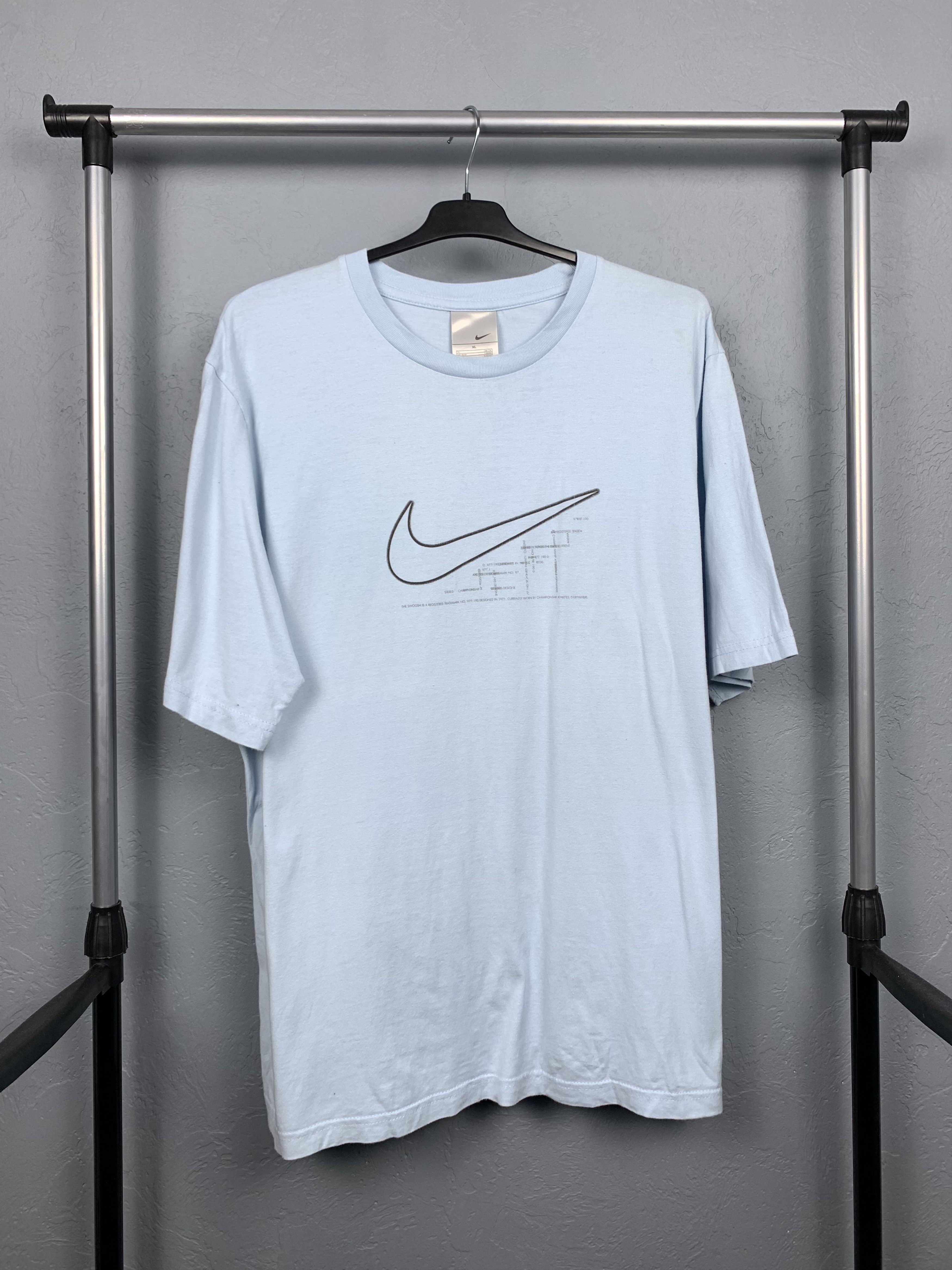 Nike × Vintage Nike Vintage Mens T-Shirt Tee Size US XL / EU 56 / 4 - 1 Thumbnail