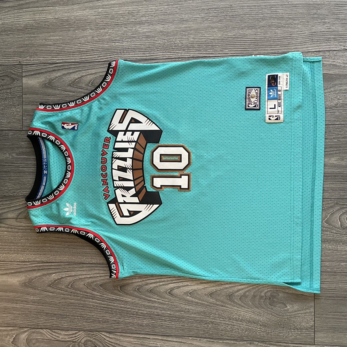 Adidas NBA Vancouver Grizzlies Mike Bibby Jersey