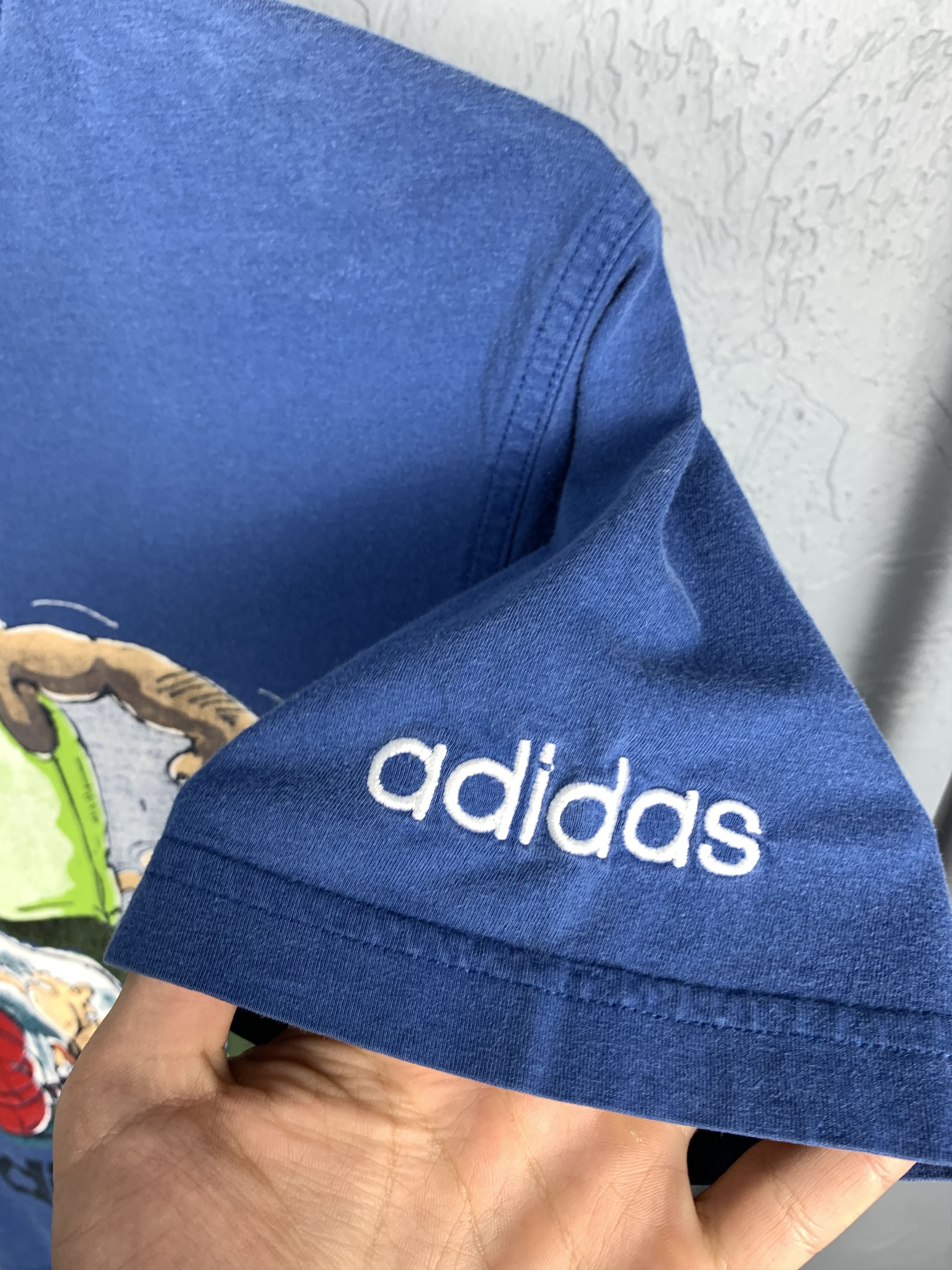 Adidas 90s Vintage Adidas Mens T-Shirt Tee Size US XS / EU 42 / 0 - 6 Thumbnail
