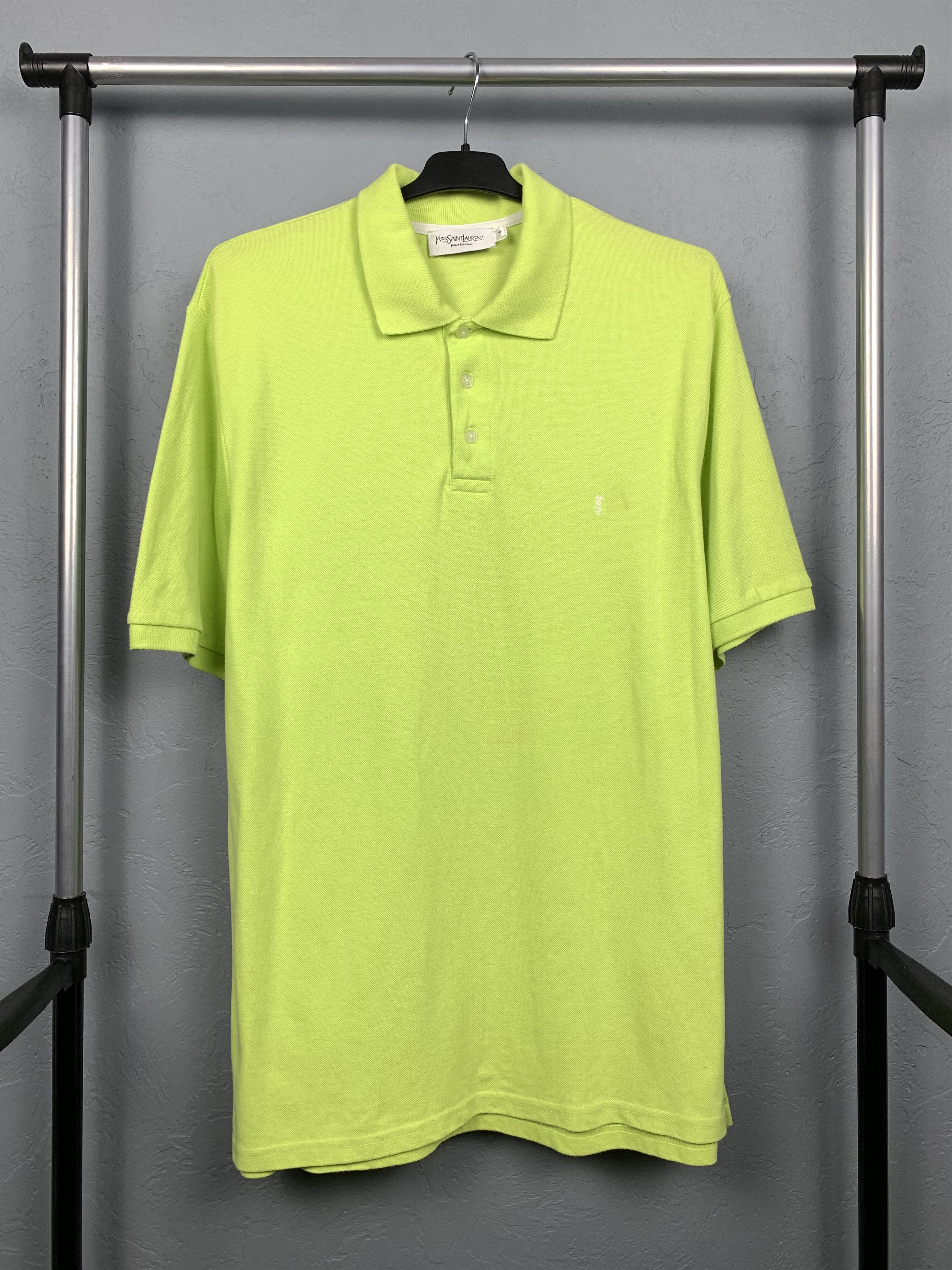 Yves Saint Laurent Yves Saint Laurent YSL Mens Polo Shirt Size US L / EU 52-54 / 3 - 1 Thumbnail