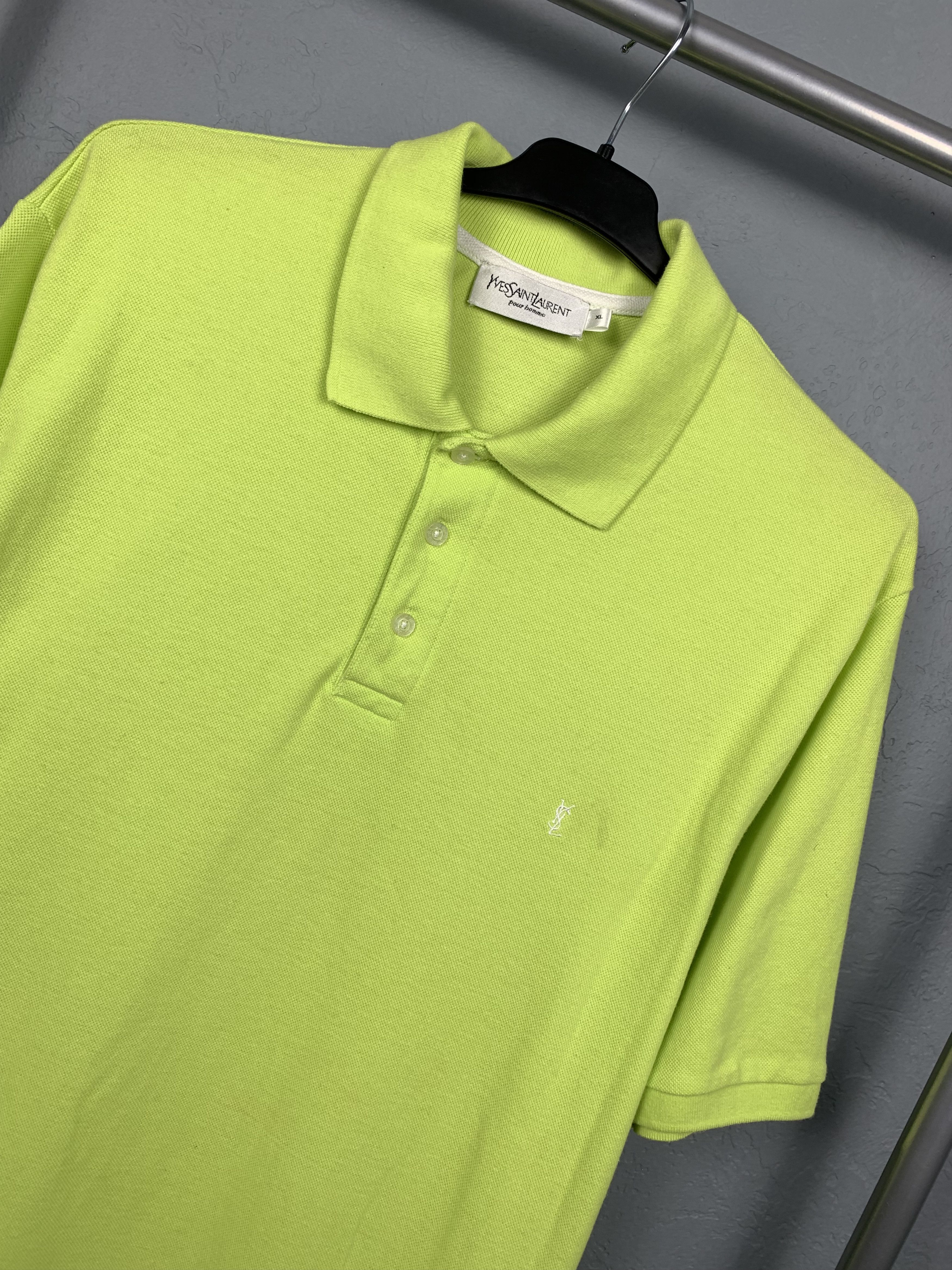 Yves Saint Laurent Yves Saint Laurent YSL Mens Polo Shirt Size US L / EU 52-54 / 3 - 2 Thumbnail