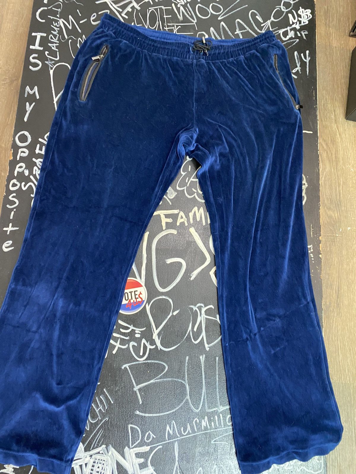Versace Medusa Velour Pants