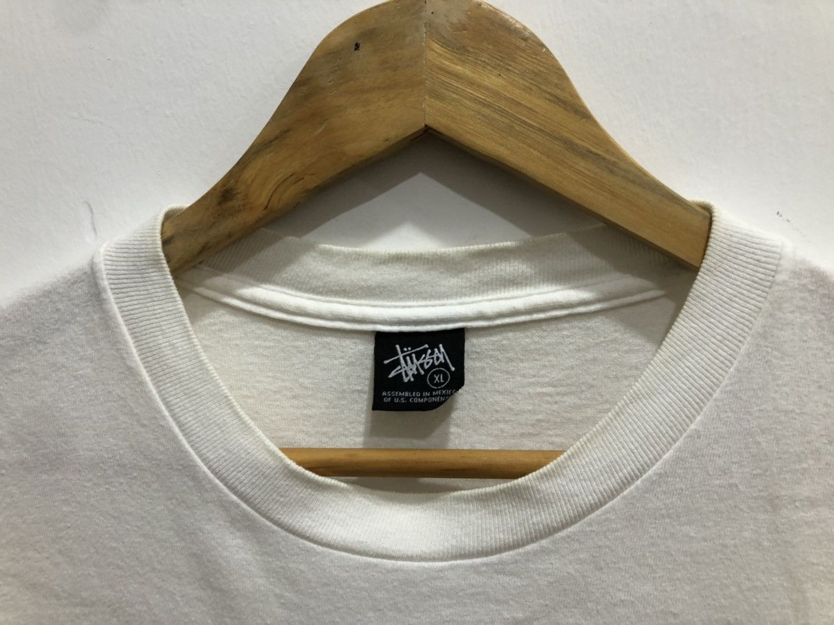 Stussy × Vintage 💥 Rare Vintage Stussy World Tour 2 In 1 T-Shira Size US XL / EU 56 / 4 - 14 Thumbnail