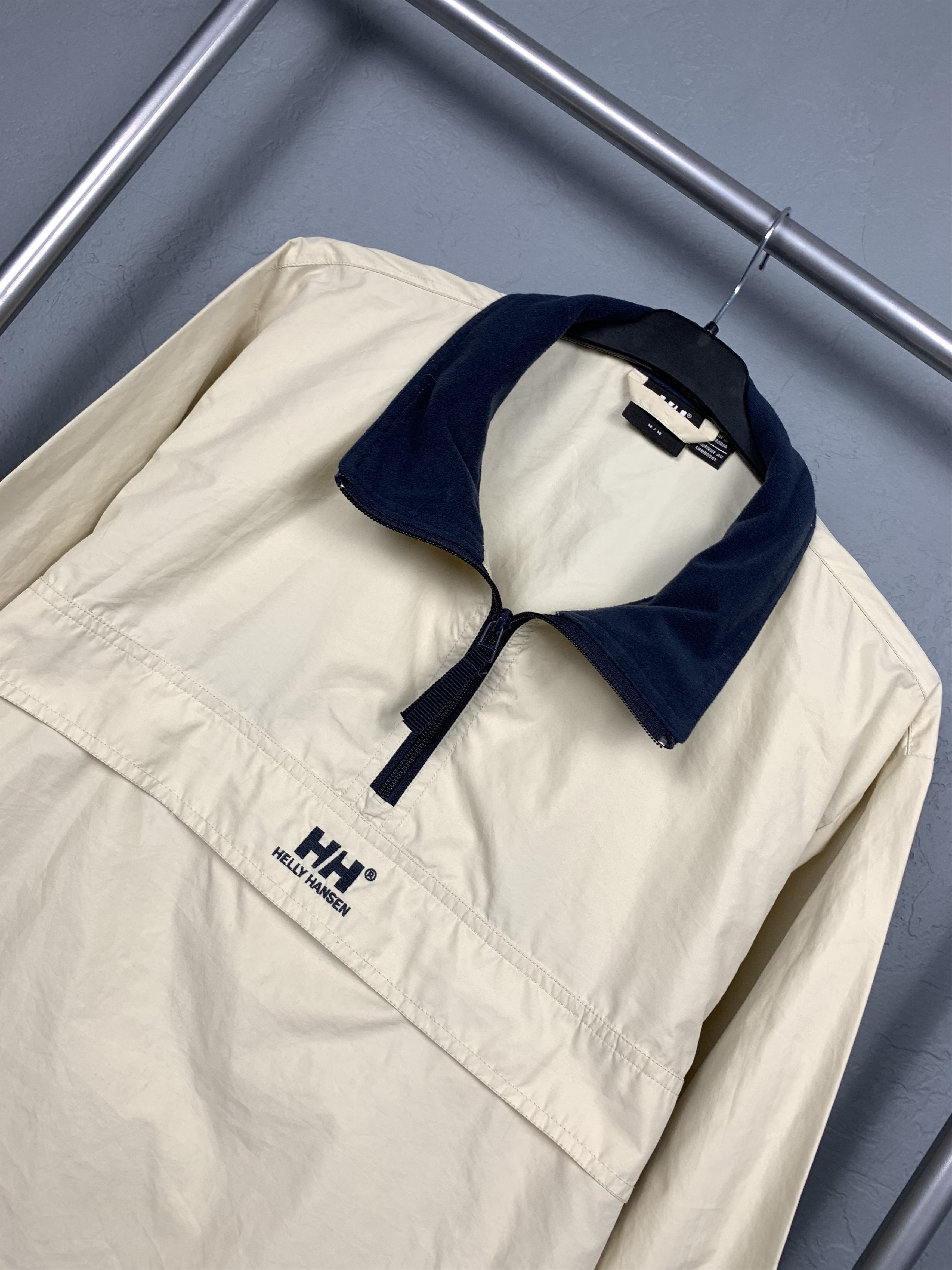 Helly Hansen Helly Hansen Vintage Mens Windbreaker Anorak Jacket HH Size US M / EU 48-50 / 2 - 2 Thumbnail