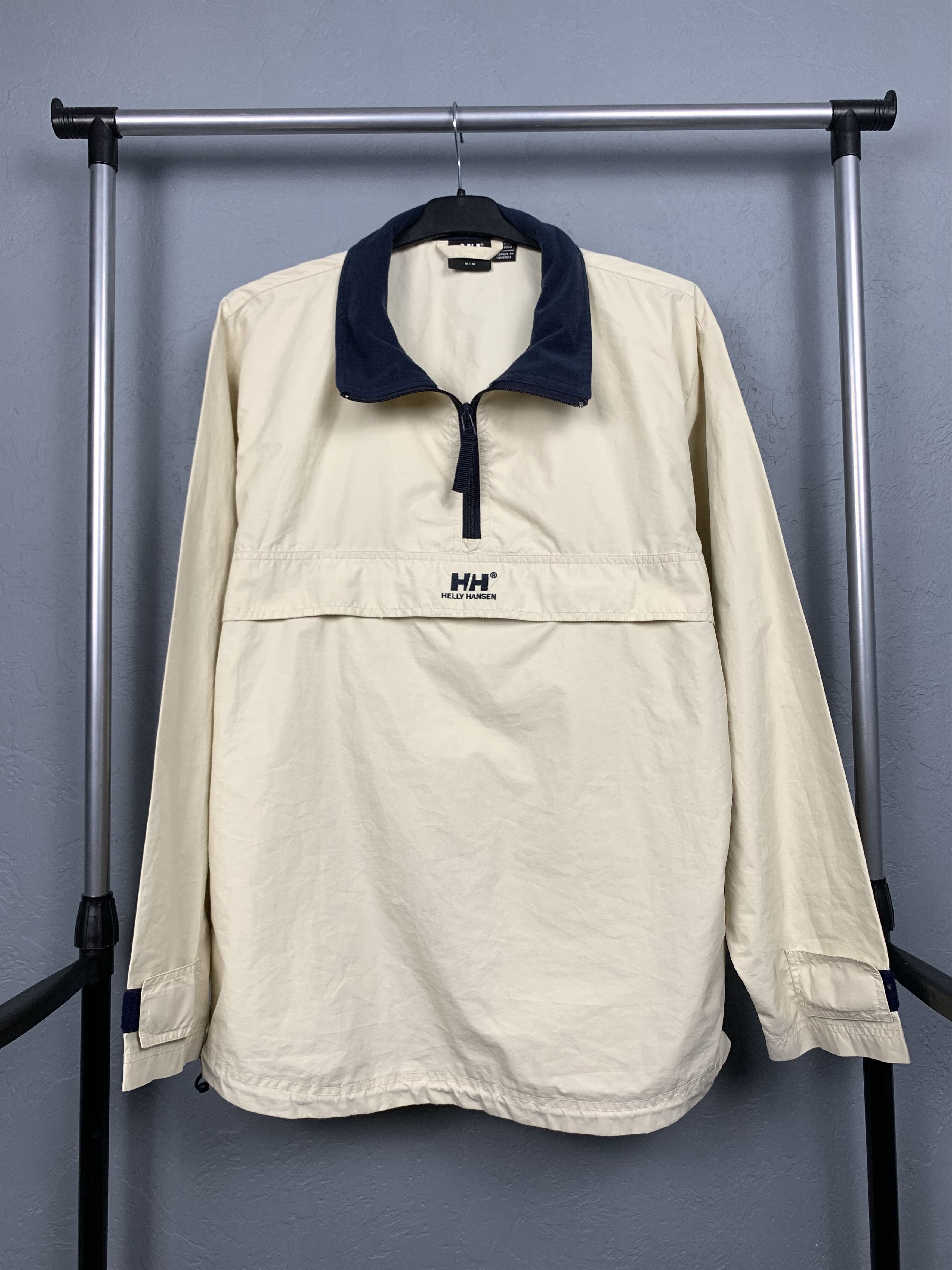 Helly Hansen Helly Hansen Vintage Mens Windbreaker Anorak Jacket HH Size US M / EU 48-50 / 2 - 1 Thumbnail