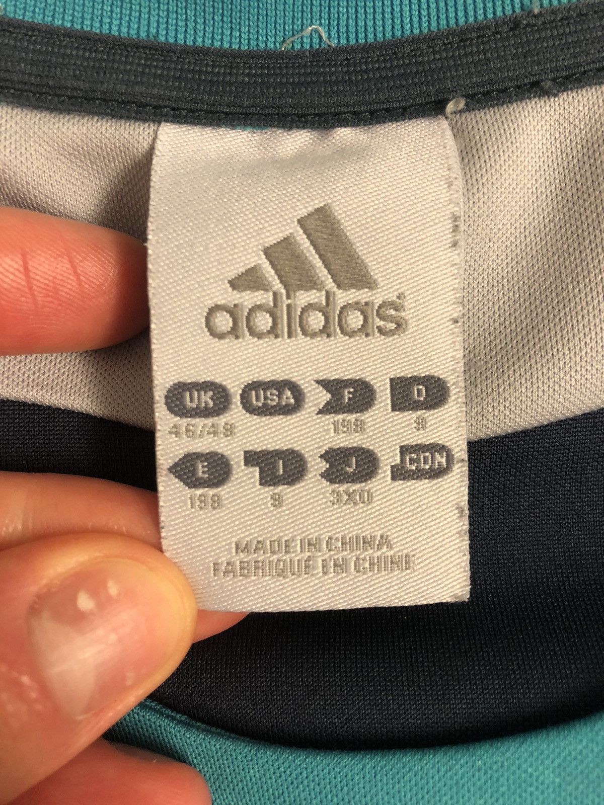 Adidas ADIDAS GERMANY NATIONAL SOCCER TEAM VINTAGE FOOTBALL JERSEY Size US L / EU 52-54 / 3 - 5 Thumbnail
