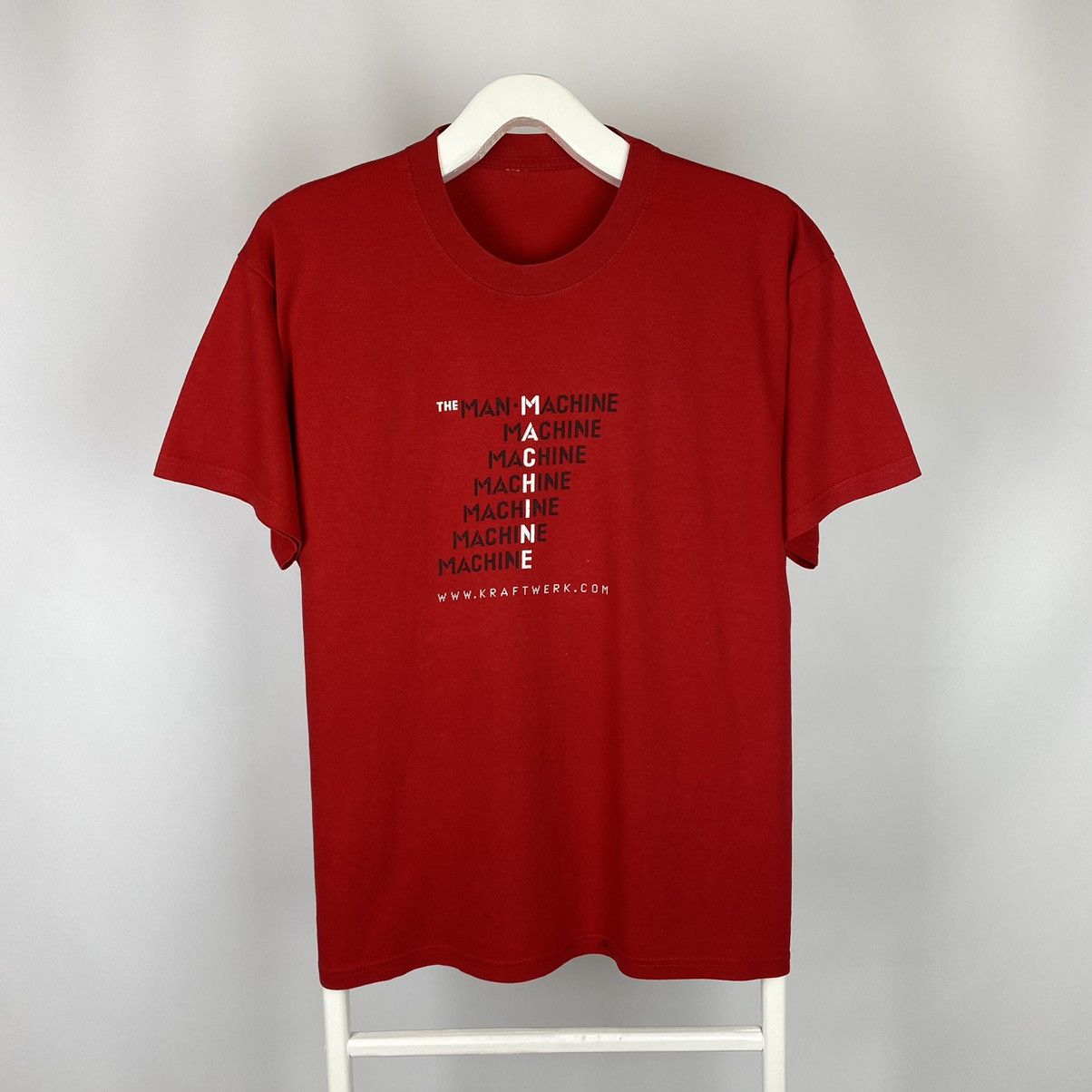 Band Tees Y2K Vintage Kraftwerk “The Man-Machine” Album Promo Tee Size US L / EU 52-54 / 3 - 1 Thumbnail