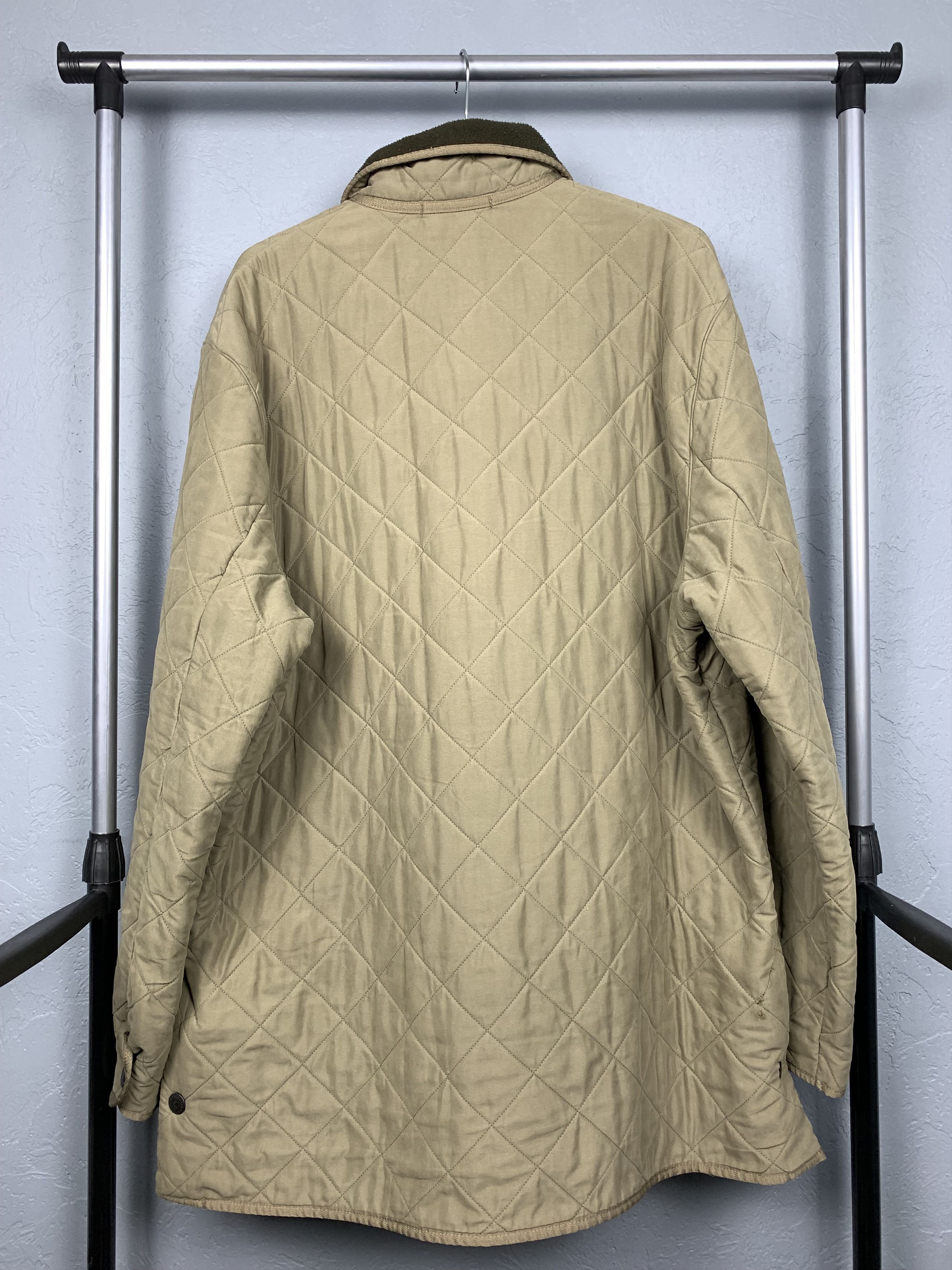 Barbour × Vintage Barbour Vintage Mens Microfibre Polarquilt Quilted Jacket Size US XL / EU 56 / 4 - 7 Thumbnail