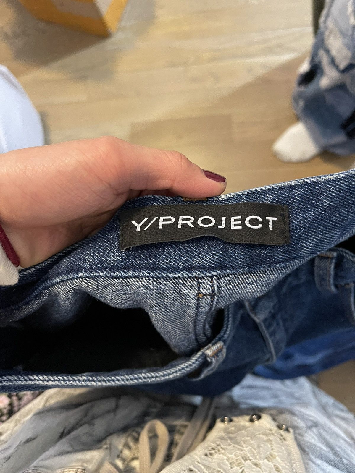 Y/Project Y project wired denim long pants Size US 30 / EU 46 - 6 Thumbnail
