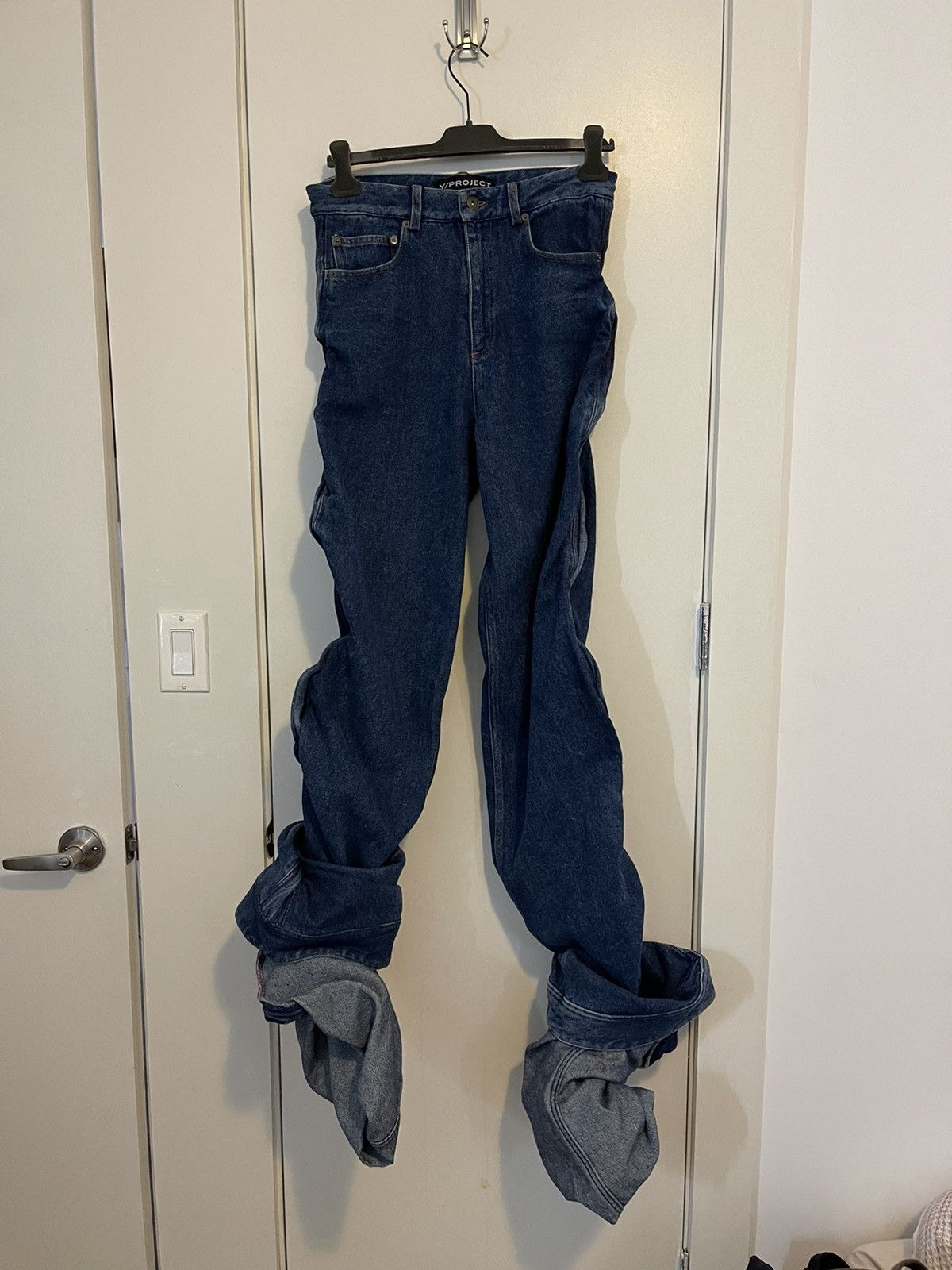 Y/Project Y project wired denim long pants Size US 30 / EU 46 - 2 Thumbnail