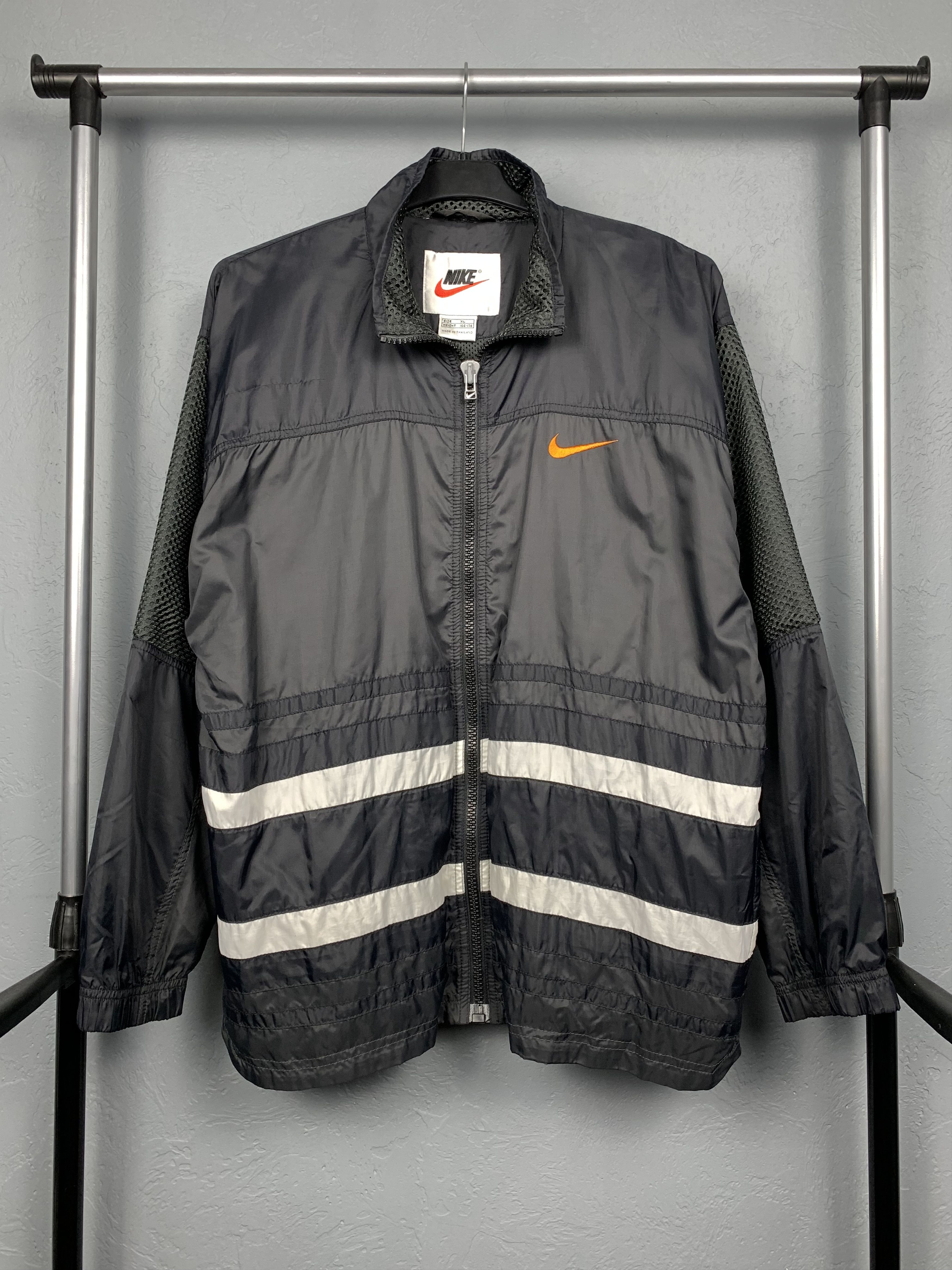 Nike NIKE 90s Vintage Mens Nylon Jacket Size US M / EU 48-50 / 2 - 5 Thumbnail