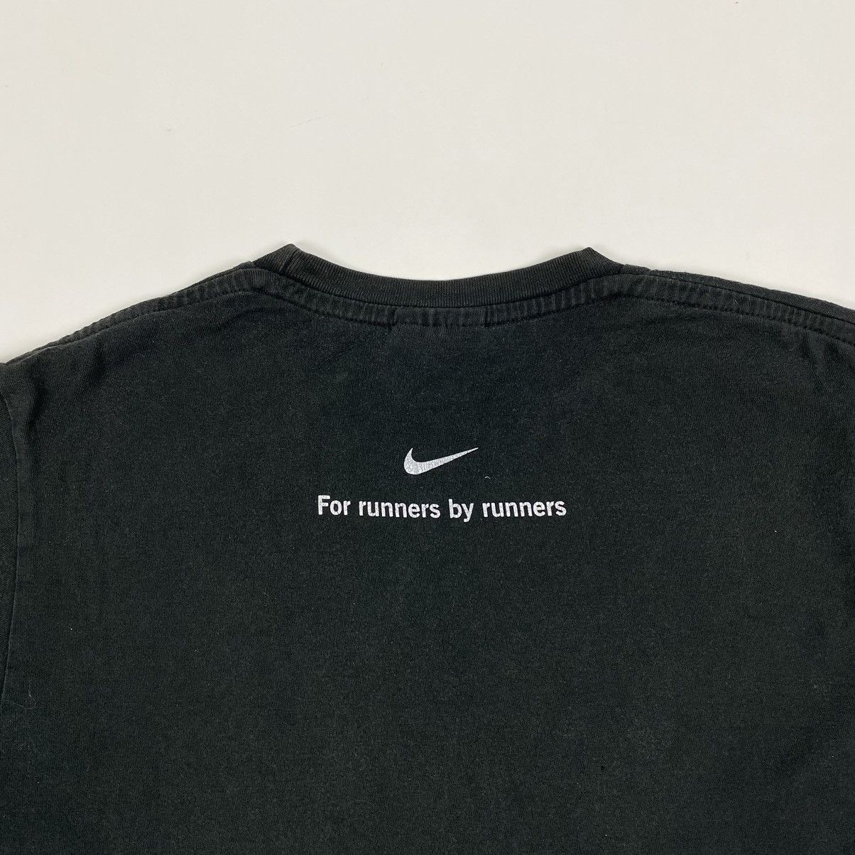 Nike × Vintage 2000’s Vintage Nike x Bowerman Running Box Graphic Promo Tee Size US S / EU 44-46 / 1 - 9 Thumbnail