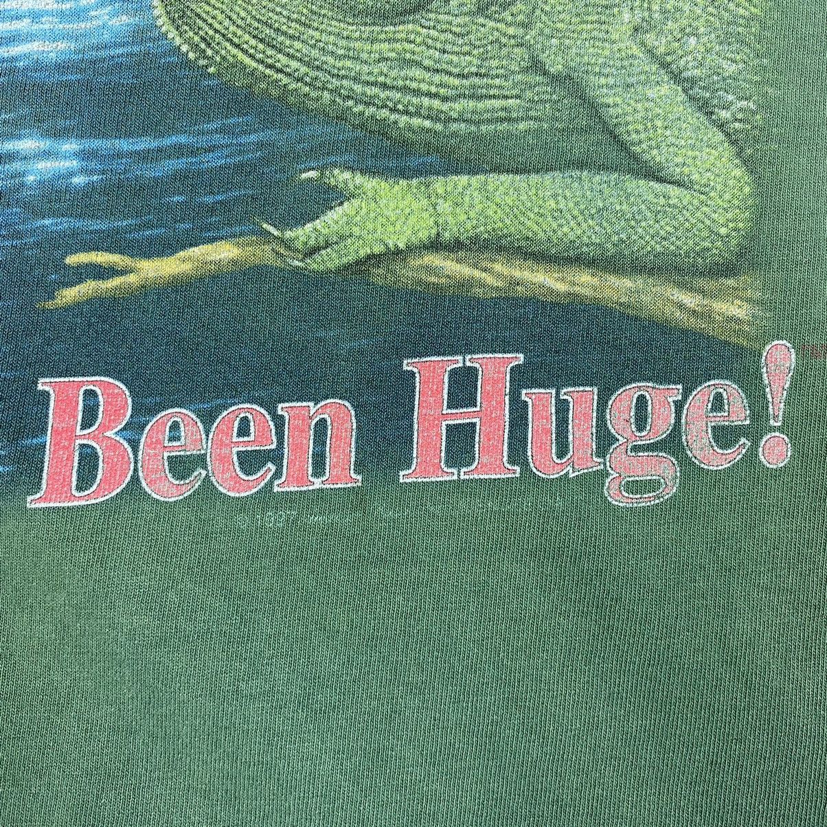 Vintage 1997 Vintage Faded Budweiser Lizards Promo Graphic Tee Size US XL / EU 56 / 4 - 5 Thumbnail