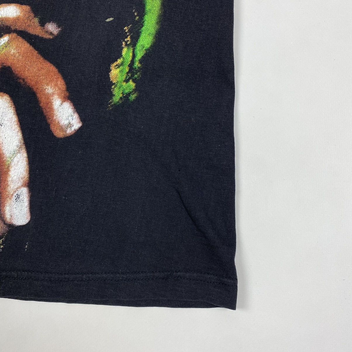 Band Tees 2000’s Vintage Bob Marley Rasta Art Overprinted Boxy Tee Size US M / EU 48-50 / 2 - 5 Thumbnail