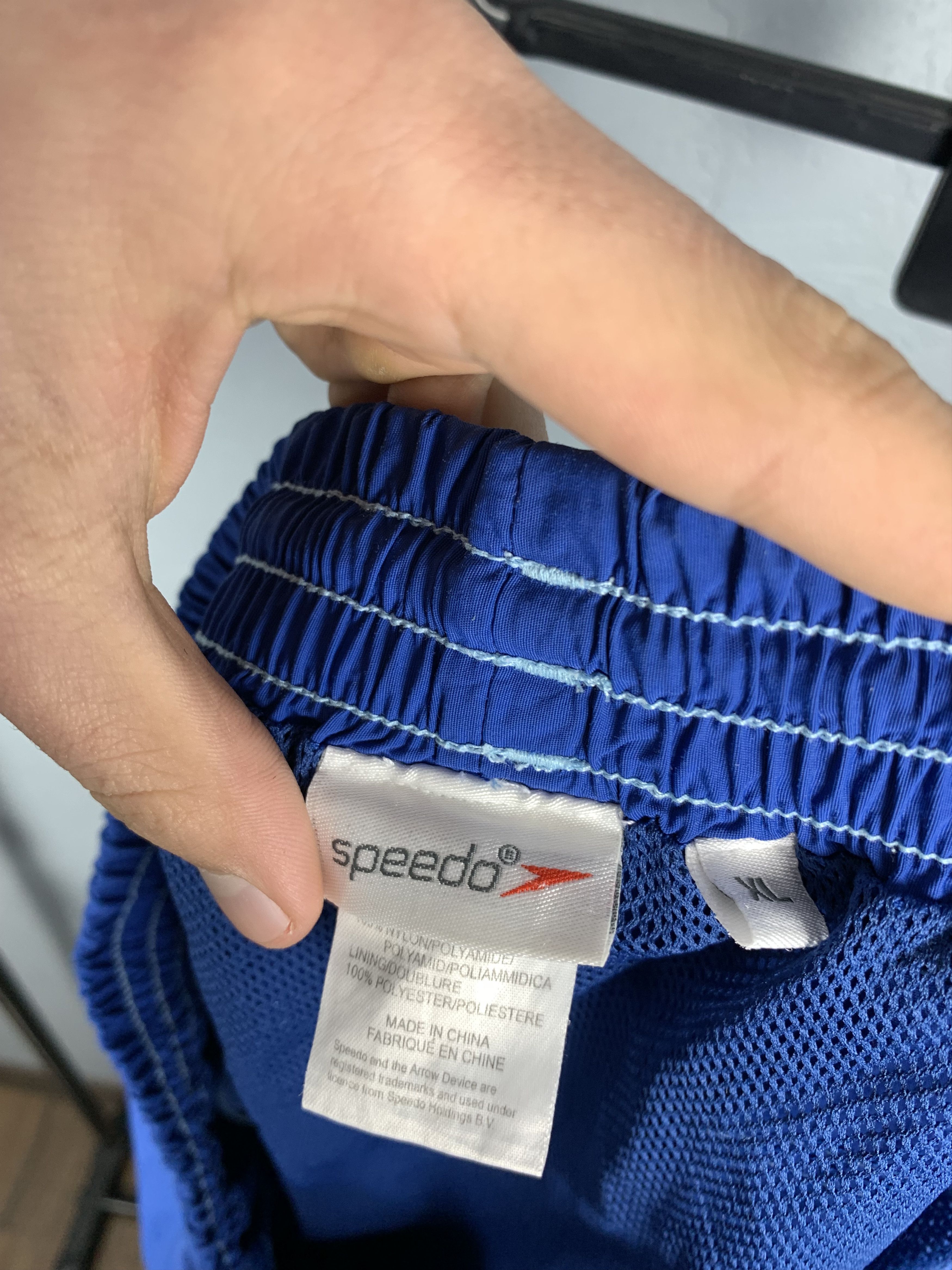 Speedo Vintage Speedo Mens Nylon Shorts Size US 34 / EU 50 - 8 Thumbnail