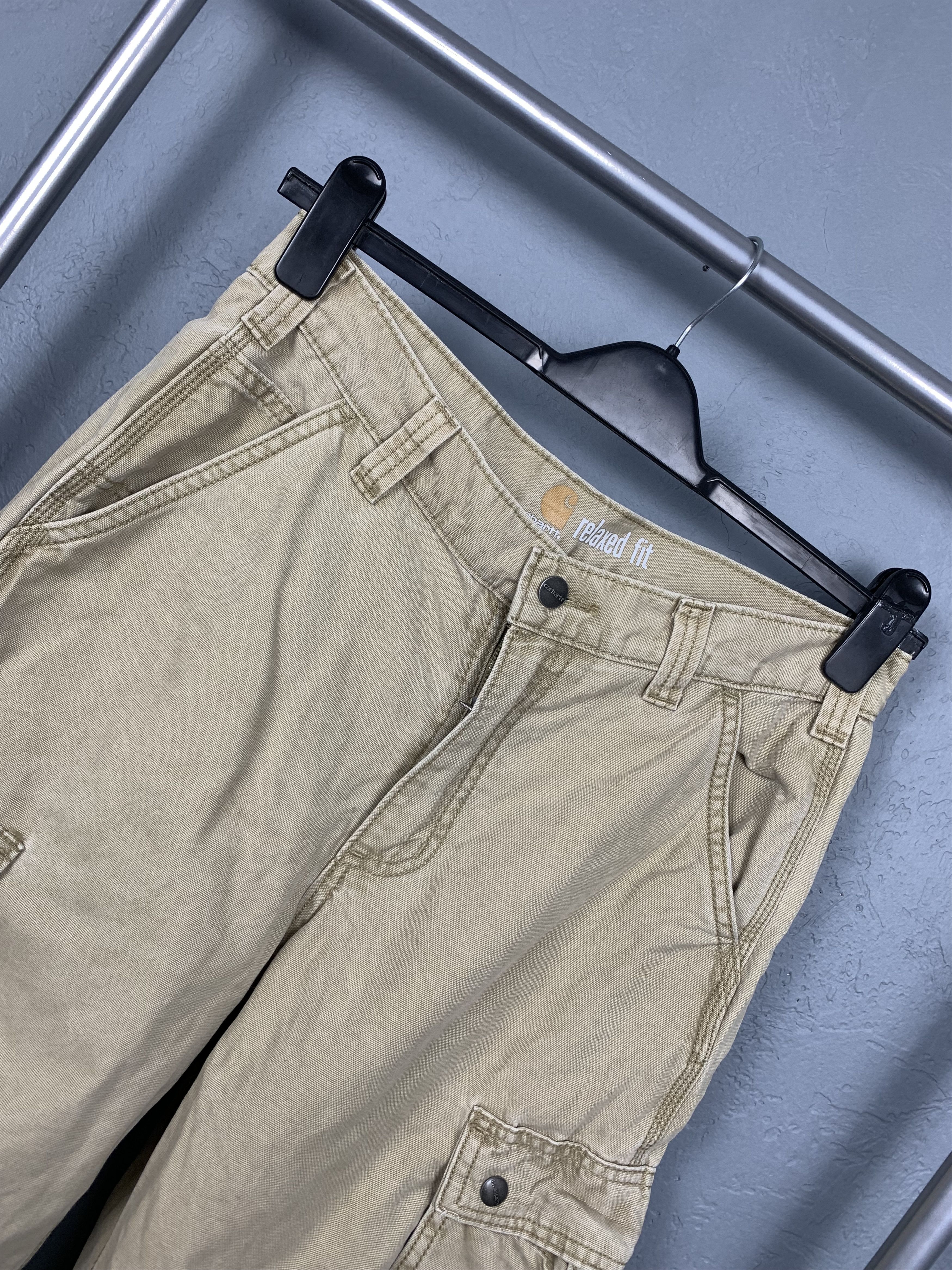 Carhartt × Vintage Vintage Carhartt Cargo Shorts Y2K Size US 31 - 6 Thumbnail
