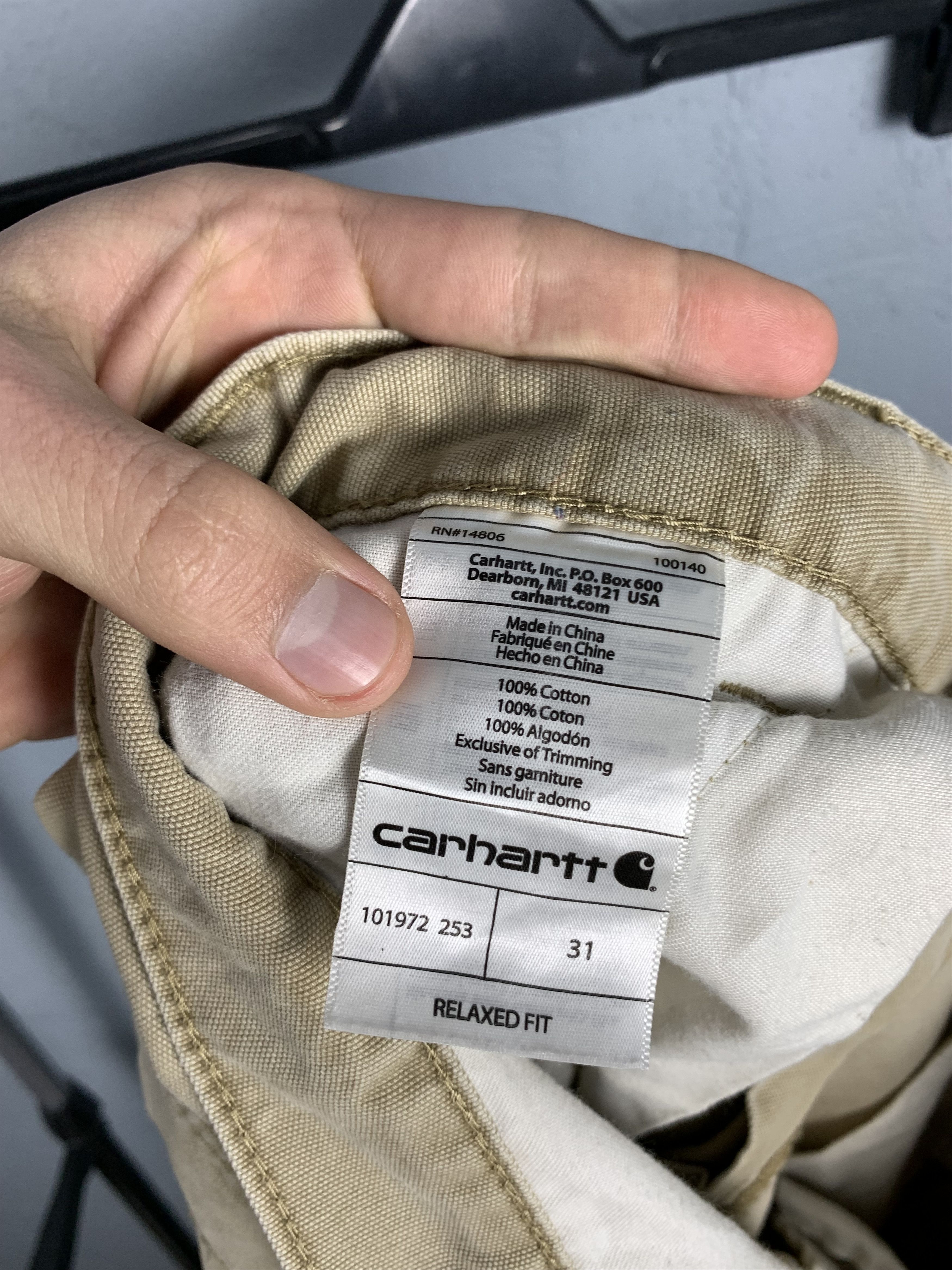 Carhartt × Vintage Vintage Carhartt Cargo Shorts Y2K Size US 31 - 10 Thumbnail