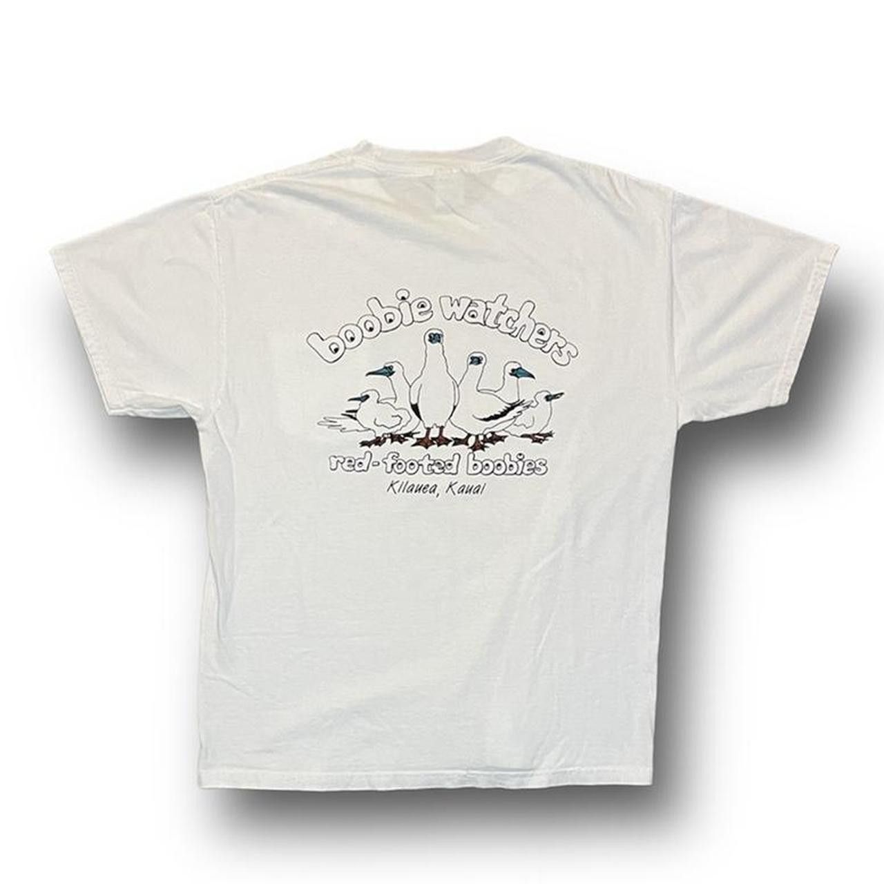 Vintage 90s Boobie Watchers Shirt Bird Watching Funny