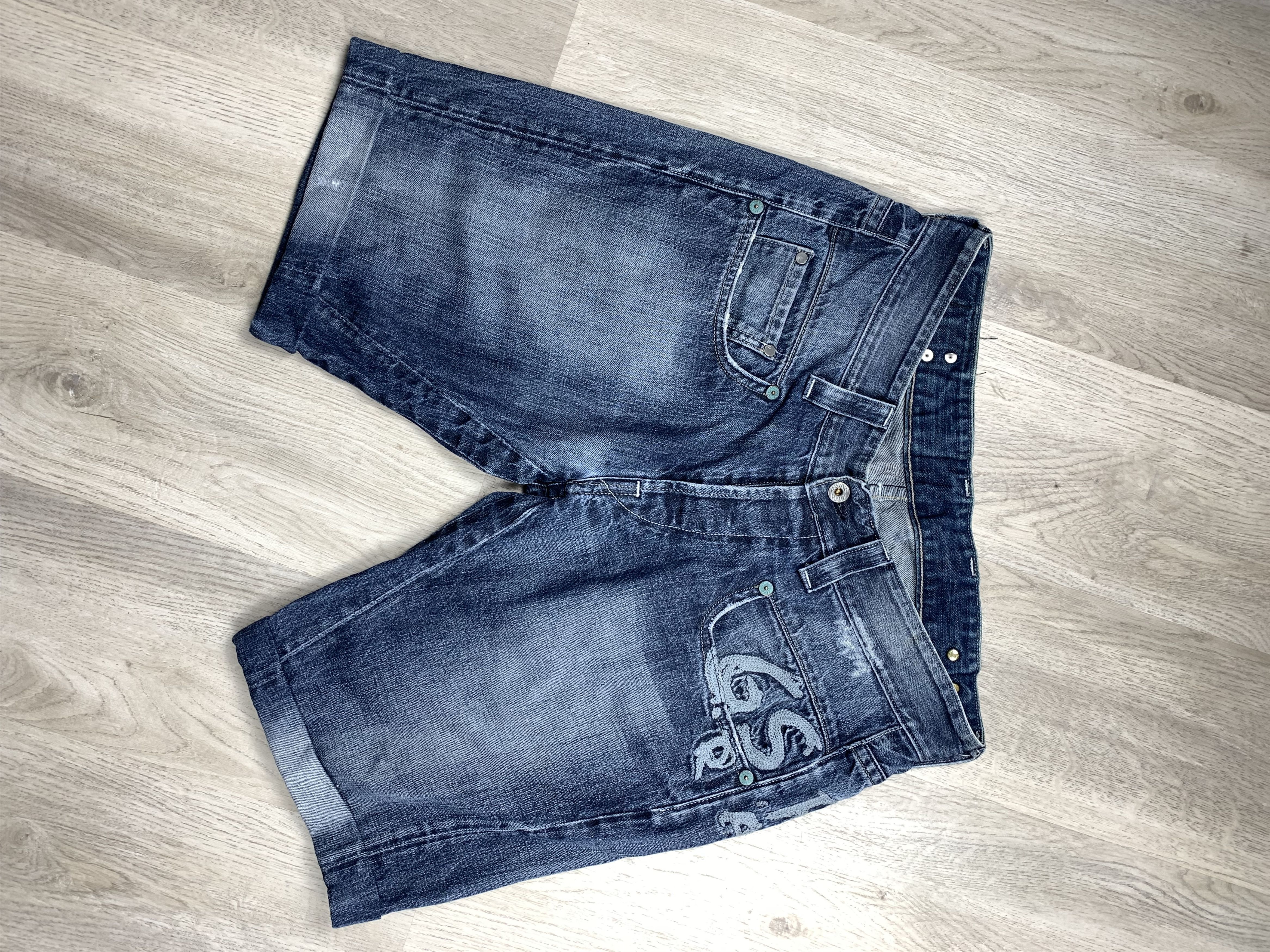 G-Star G Star Raw Vintage Mens Denim Cropped Pants Jeans Shorts Size US 33 - 2 Thumbnail