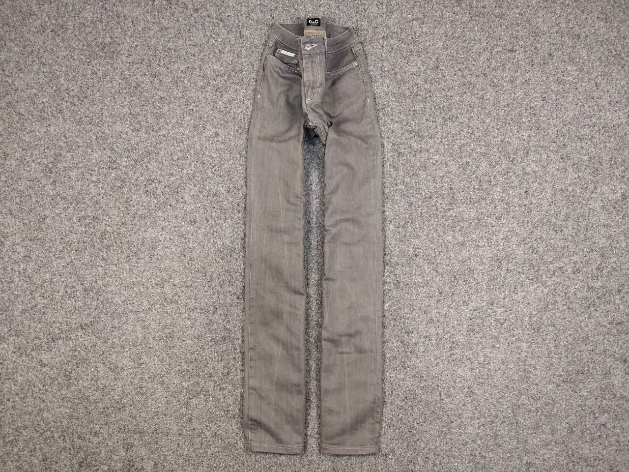 Dolce & Gabbana Vintage 90's Dolce & Gabbana Slimmy Women's Gray Denim Jeans Size 25" / US 0 / IT 36 - 1 Thumbnail