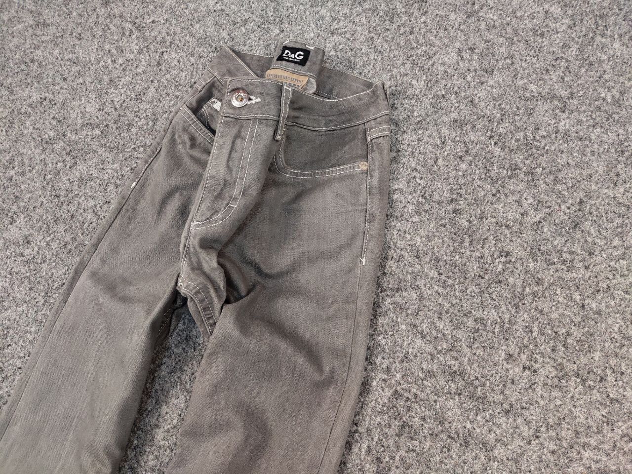 Dolce & Gabbana Vintage 90's Dolce & Gabbana Slimmy Women's Gray Denim Jeans Size 25" / US 0 / IT 36 - 4 Thumbnail