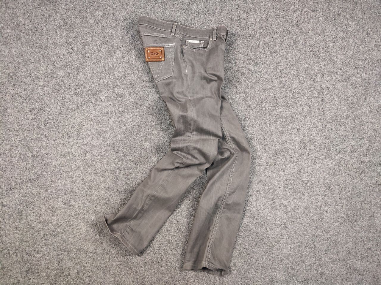 Dolce & Gabbana Vintage 90's Dolce & Gabbana Slimmy Women's Gray Denim Jeans Size 25" / US 0 / IT 36 - 15 Thumbnail