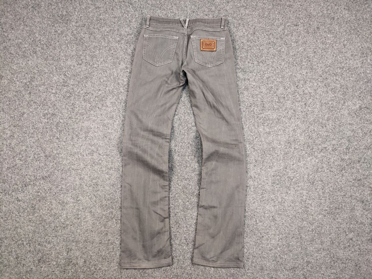 Dolce & Gabbana Vintage 90's Dolce & Gabbana Slimmy Women's Gray Denim Jeans Size 25" / US 0 / IT 36 - 13 Thumbnail