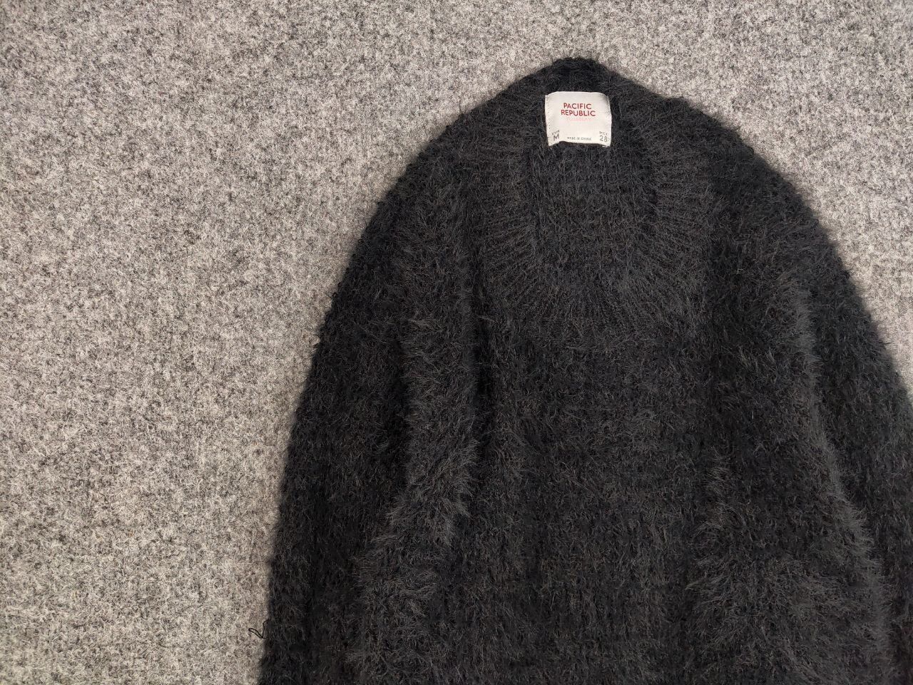 Japanese Brand Vintage 90's Japanese Dark Knit Sweater Mohair Fuzzy Style Size M / US 6-8 / IT 42-44 - 11 Thumbnail